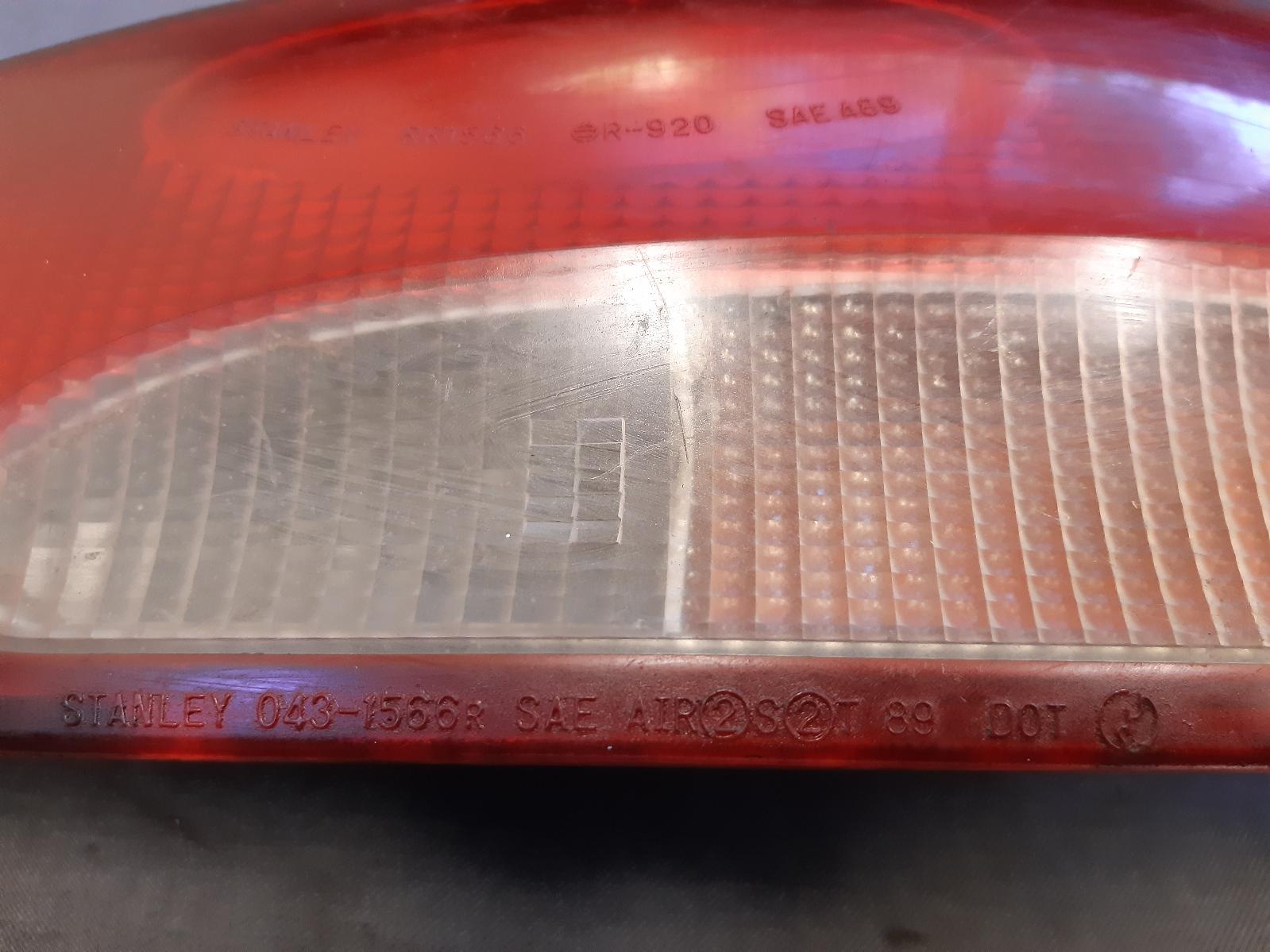1992 MITSUBISHI MIRAGE Right Taillight Contact us for Photo