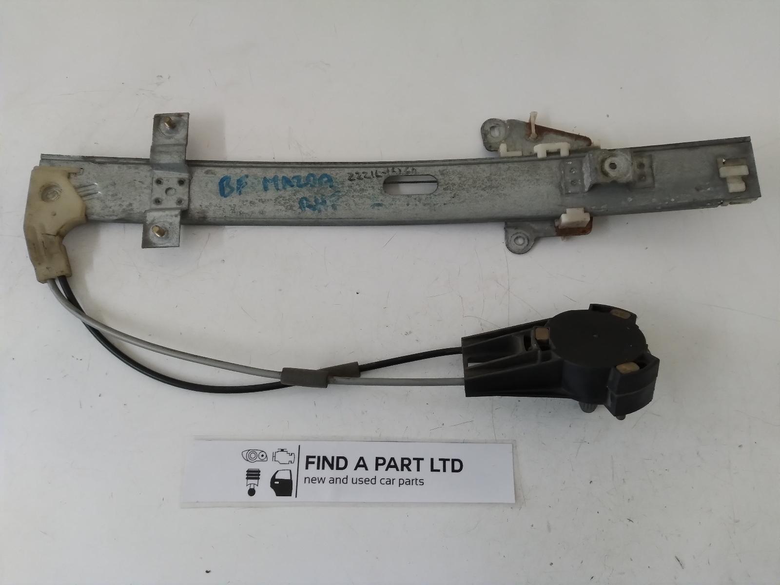 View Auto part Right Front Window Reg/Motor MAZDA 323 1989