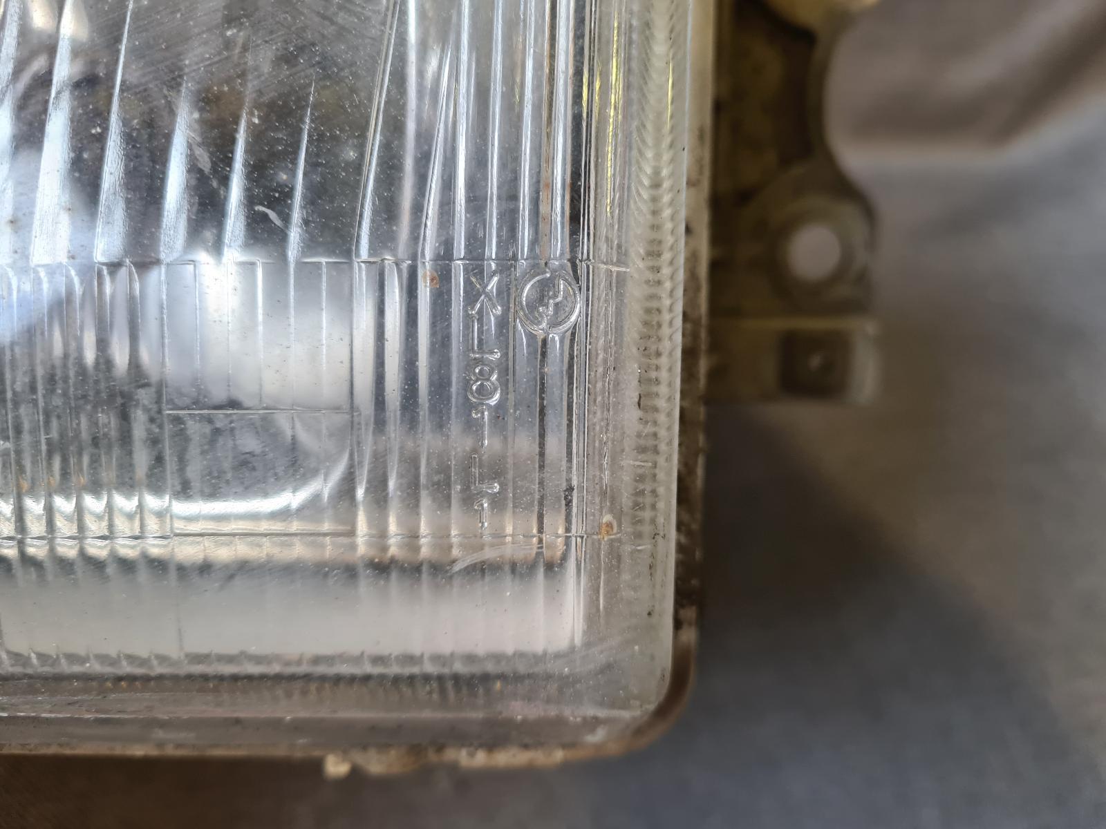 1987 MAZDA 323 Left Headlamp Contact us for Photo