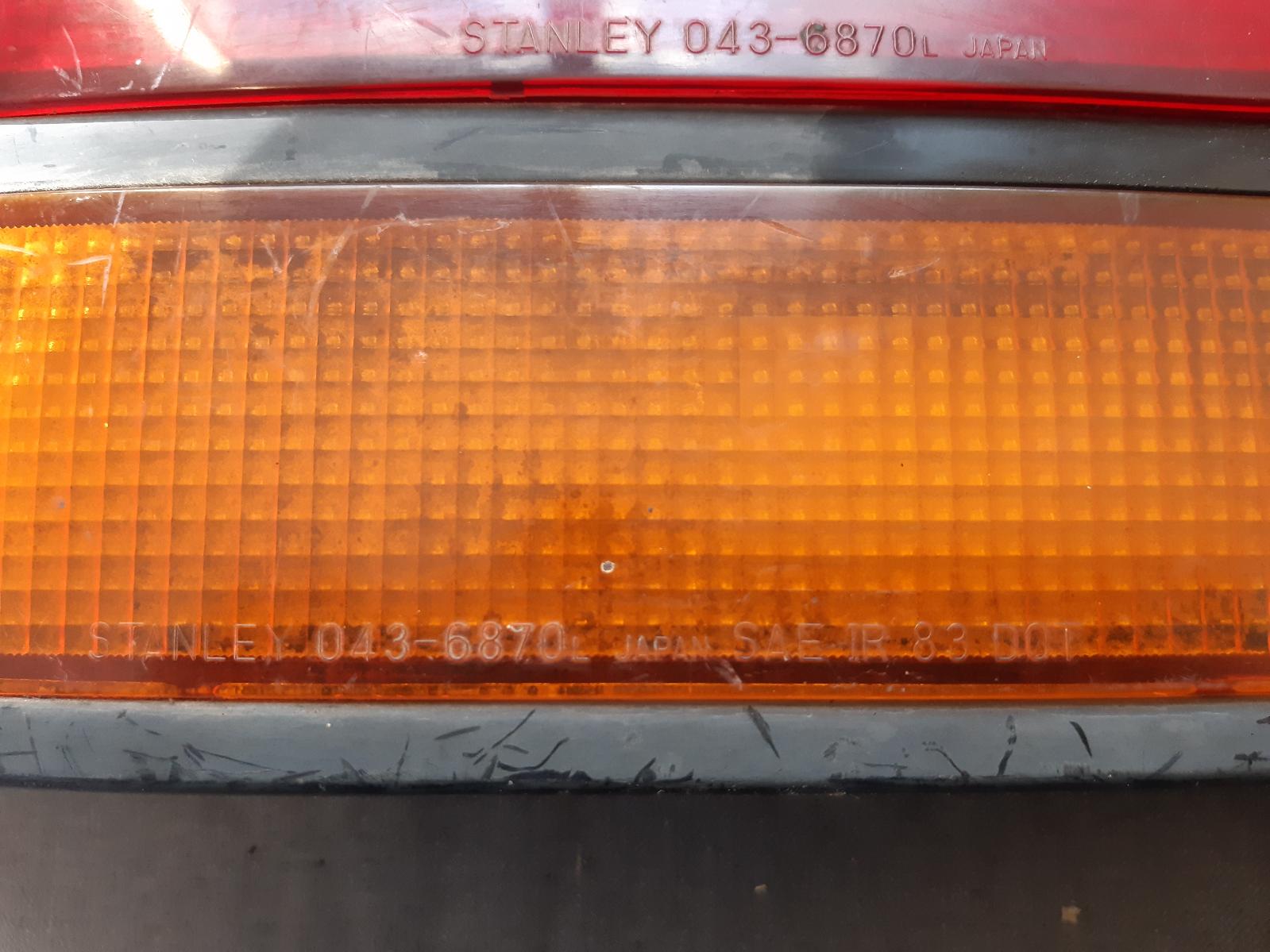 1987 MAZDA 323 Left Taillight Contact us for Photo