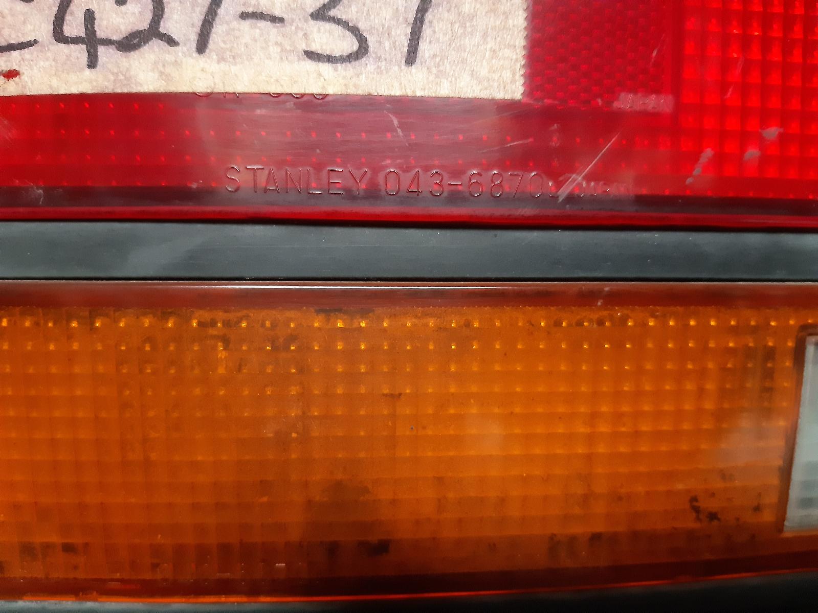 1987 MAZDA 323 Left Taillight Contact us for Photo