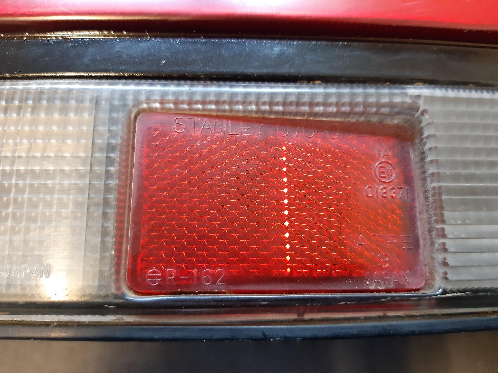 1987 MAZDA 323 Left Taillight Contact us for Photo