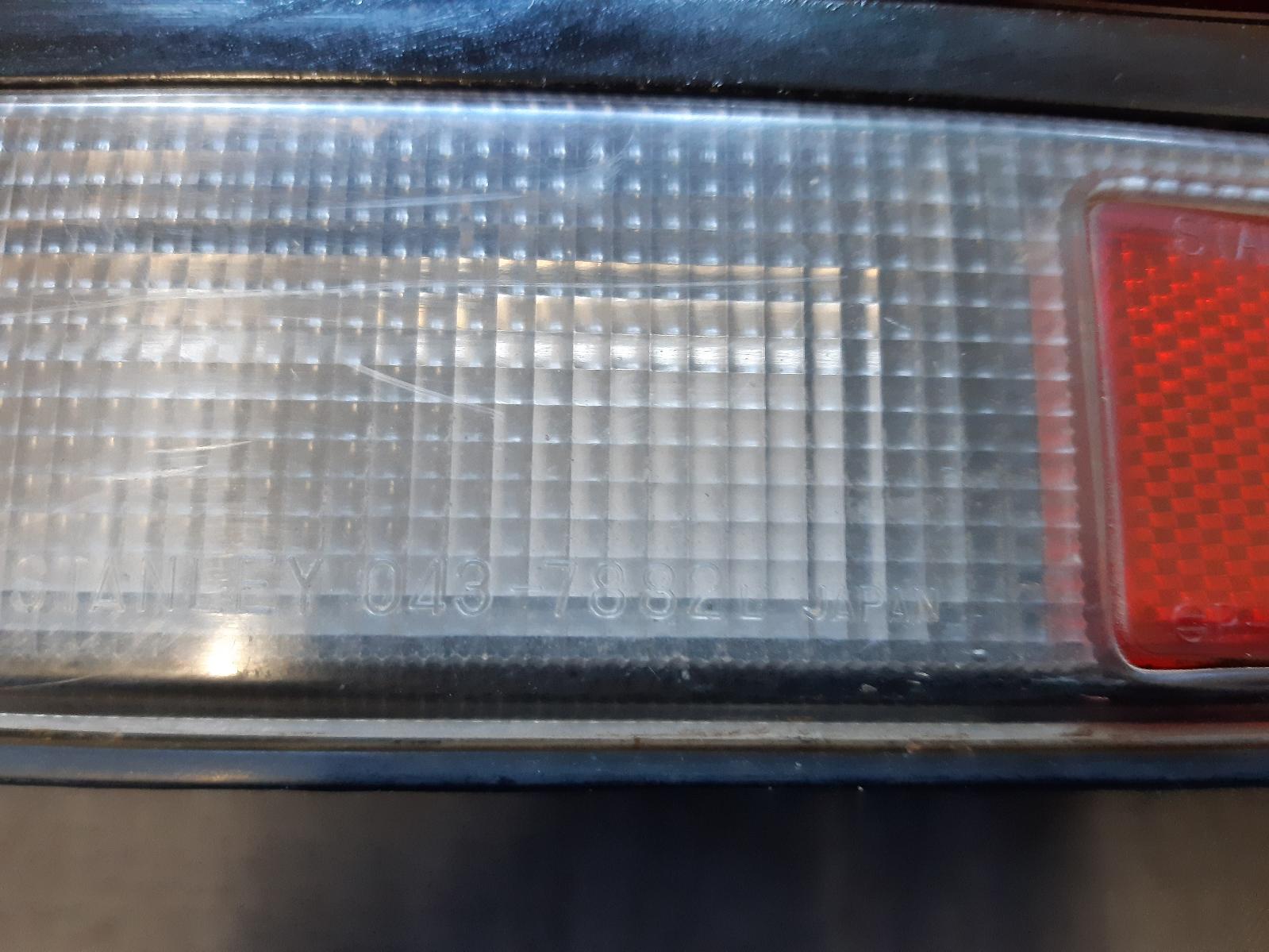 1987 MAZDA 323 Left Taillight Contact us for Photo
