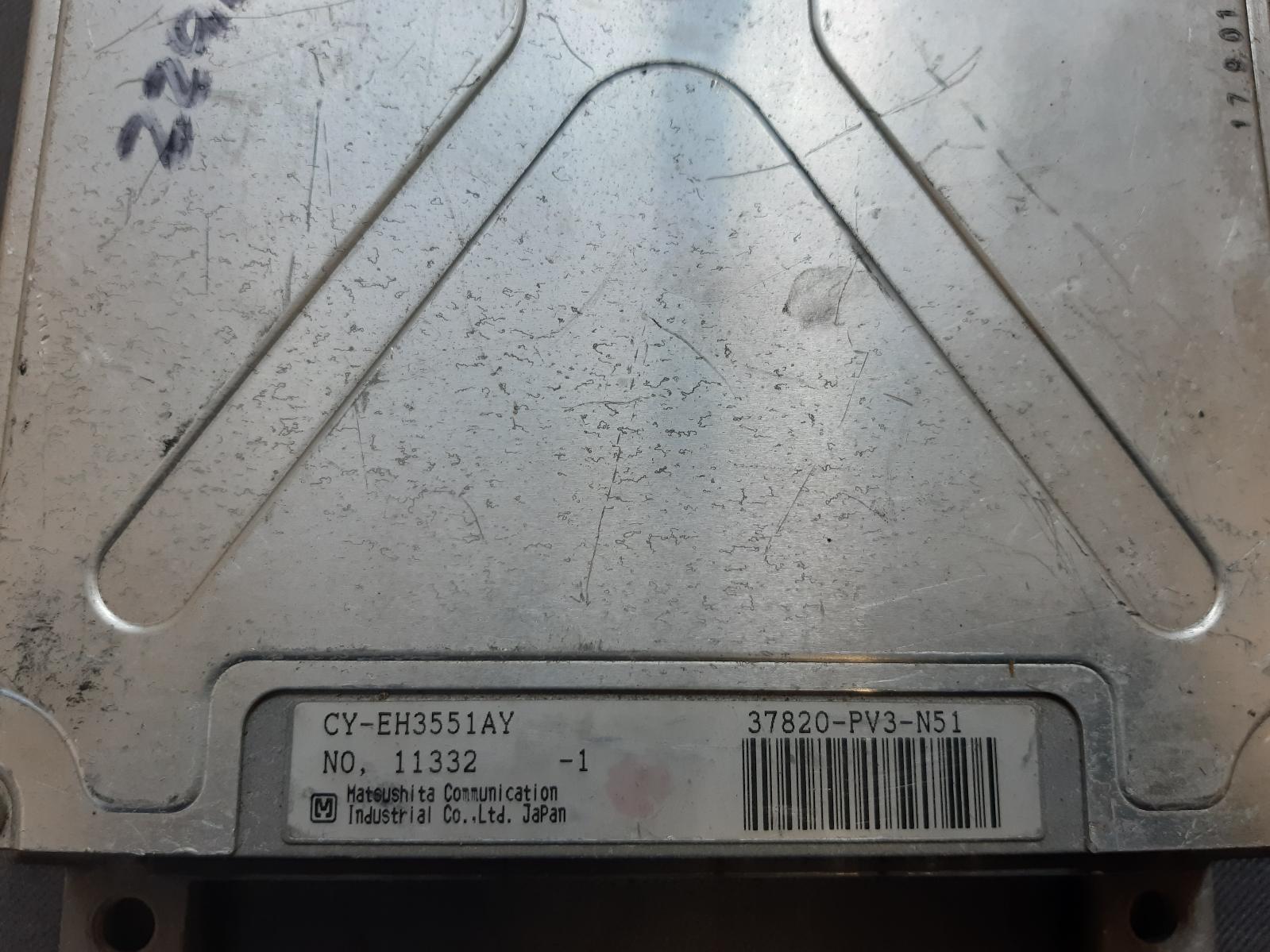 1995 HONDA ASCOT (NZ ONLY) Ecu Contact us for Photo