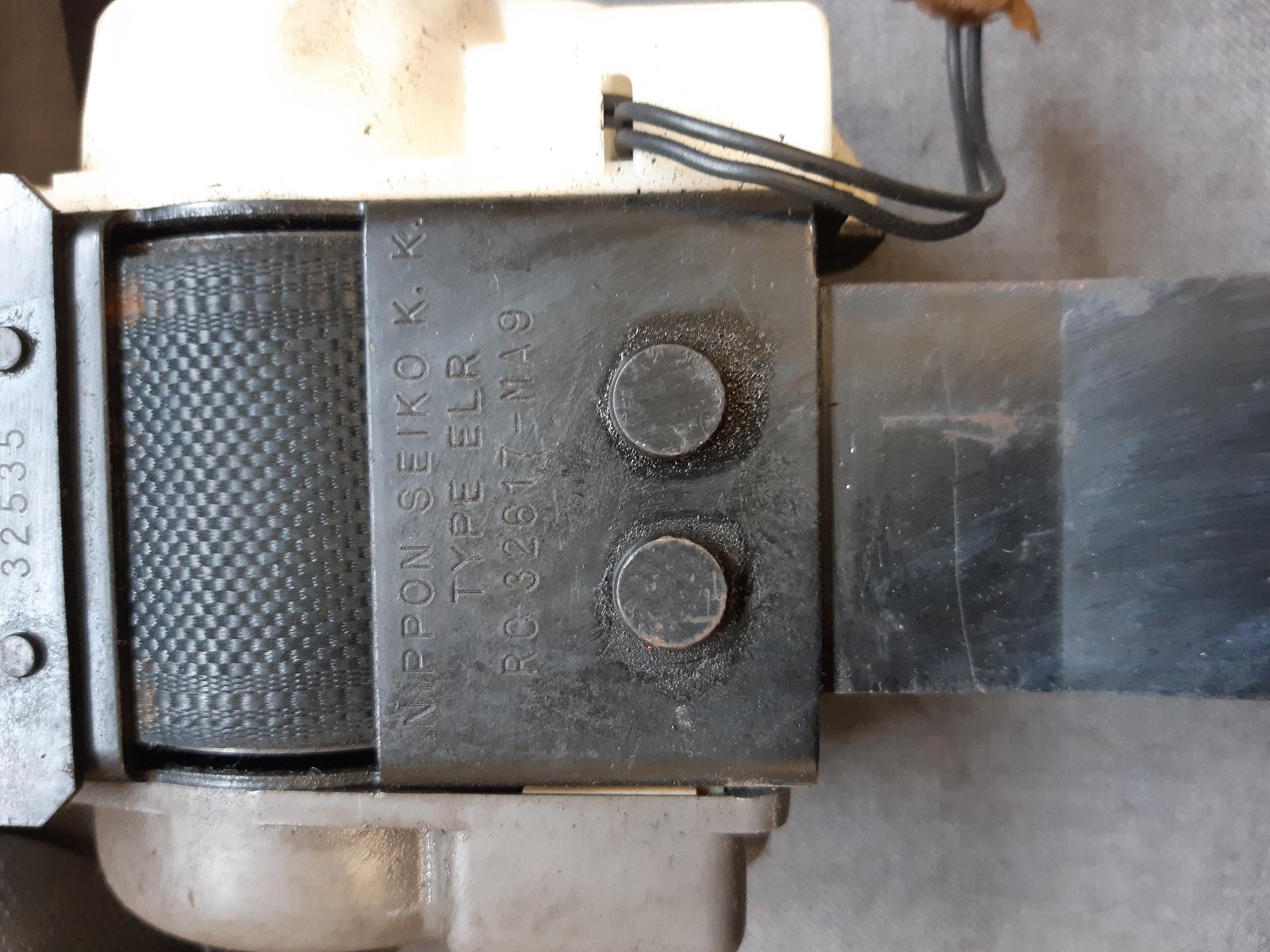 1991 NISSAN PRIMERA Seatbelt/Stalk Contact us for Photo