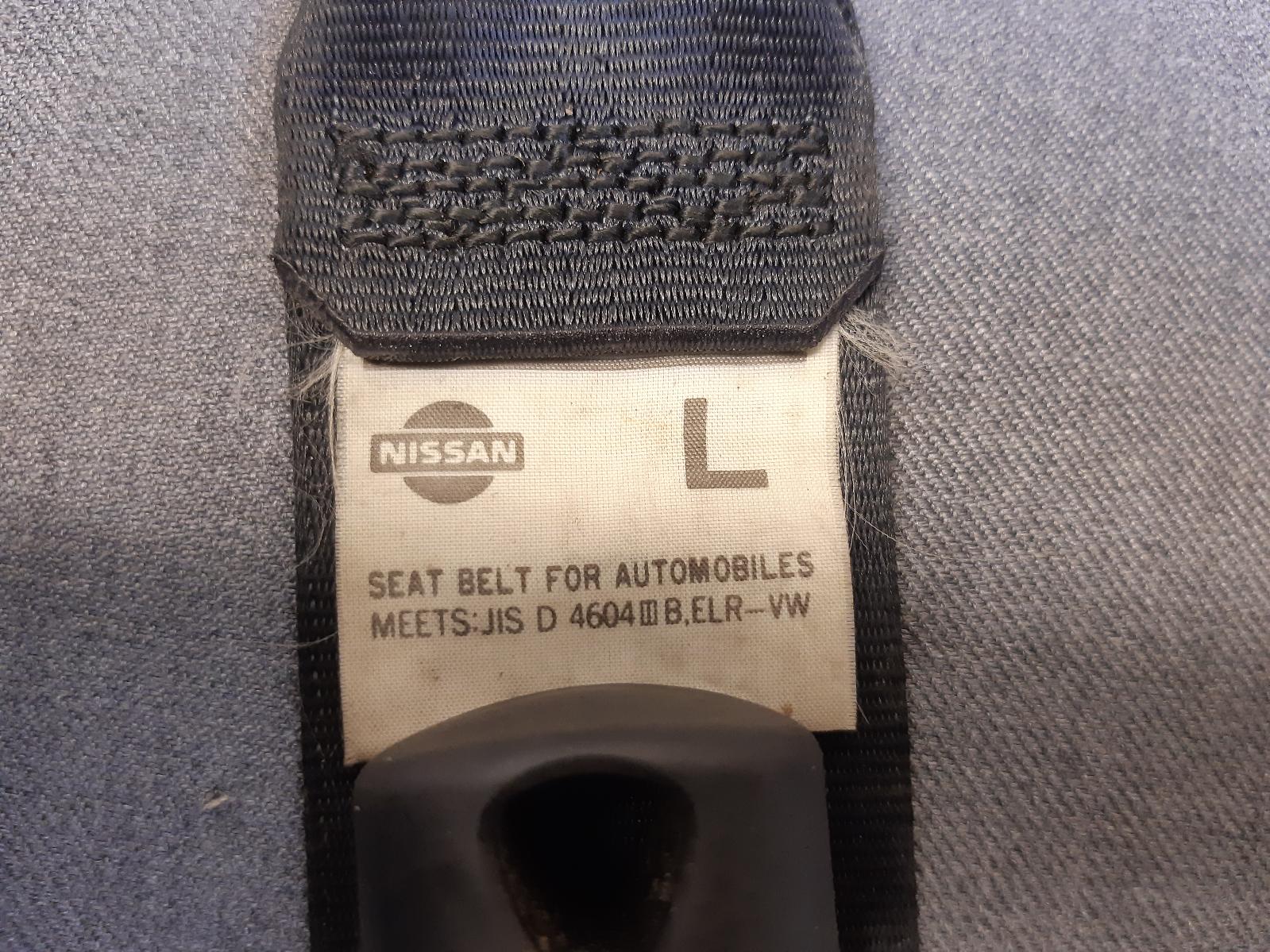 1991 NISSAN PRIMERA Seatbelt/Stalk Contact us for Photo