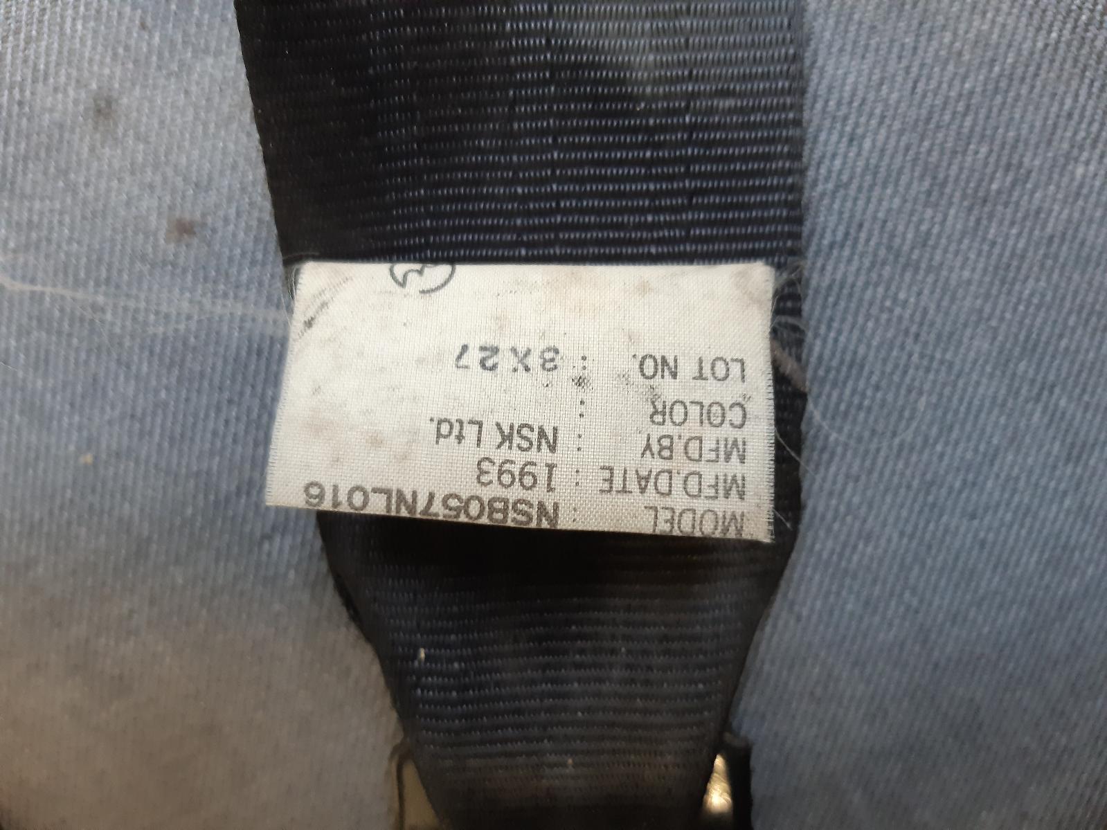 1991 NISSAN PRIMERA Seatbelt/Stalk Contact us for Photo