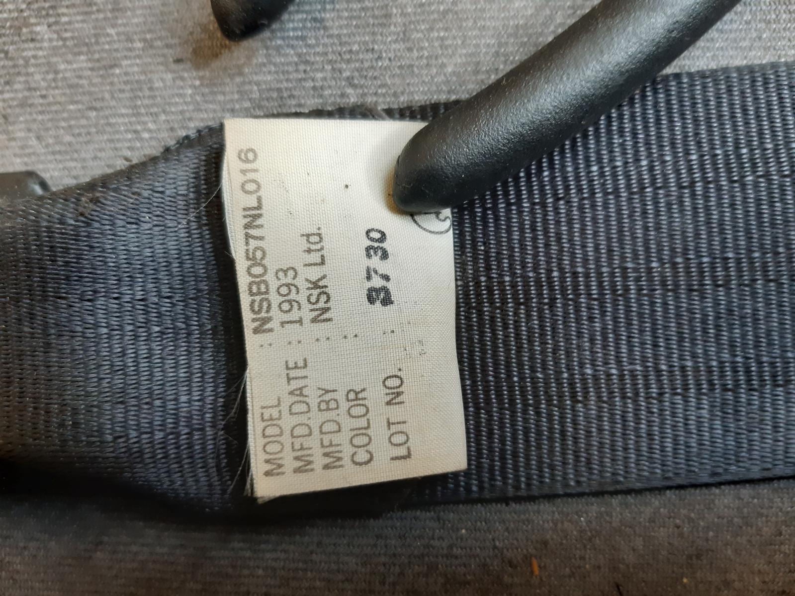 1991 NISSAN PRIMERA Seatbelt/Stalk Contact us for Photo