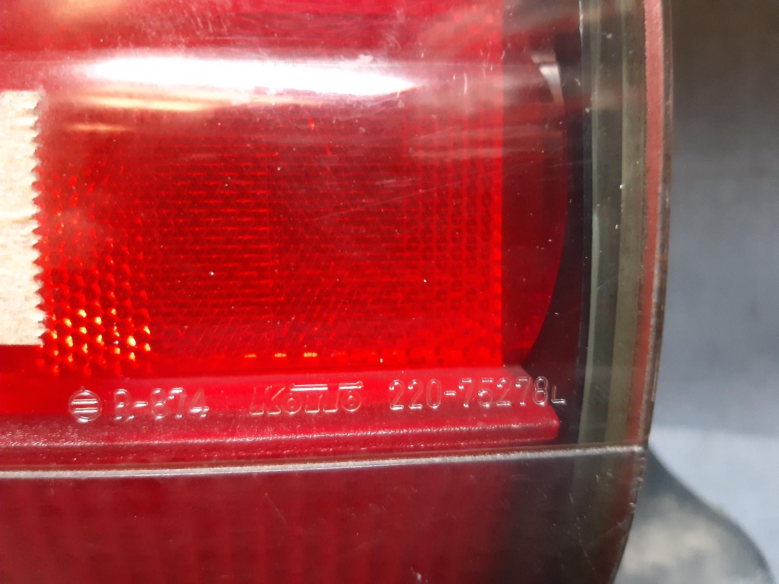 1994 TOYOTA CAMRY Left Taillight Contact us for Photo
