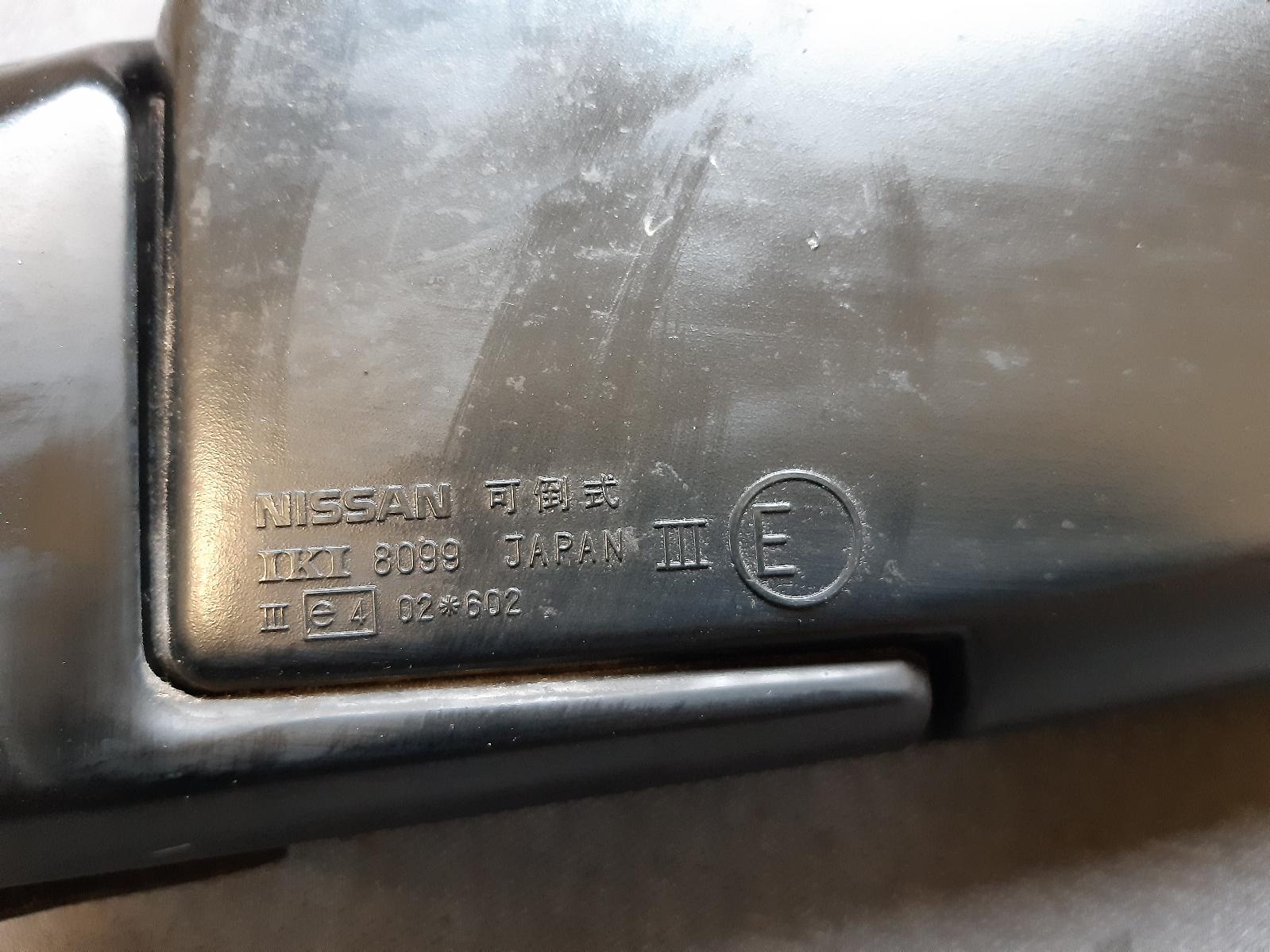 1990 NISSAN PULSAR Left Door Mirror Contact us for Photo
