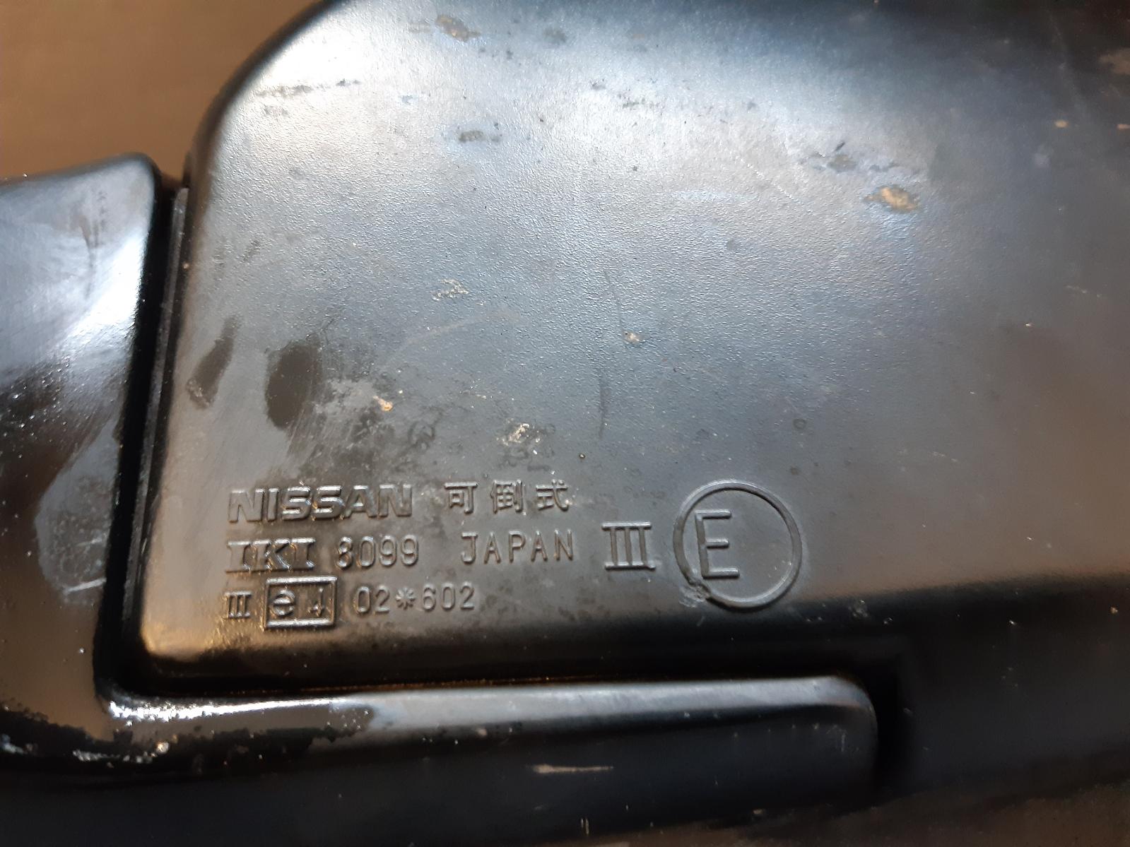 1990 NISSAN PULSAR Left Door Mirror Contact us for Photo