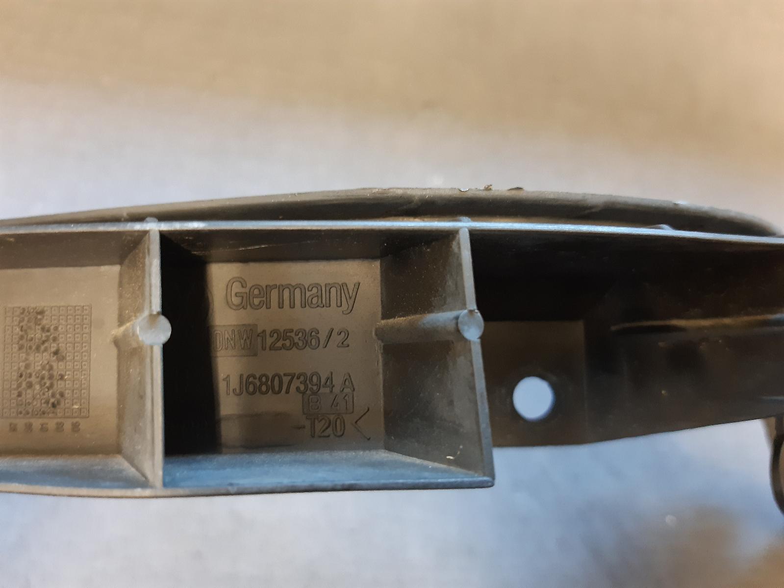 2003 VOLKSWAGEN GOLF R/Bar Bracket/Reinfo Contact us for Photo