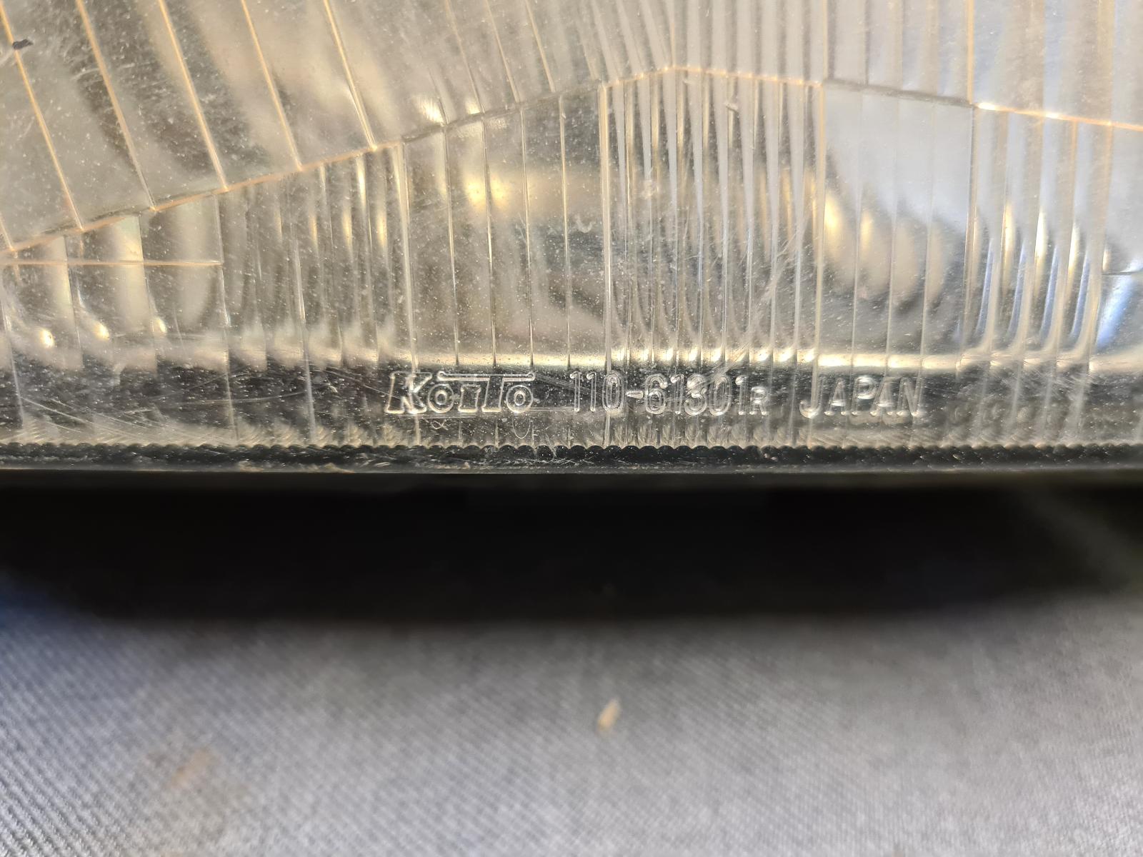 1993 MAZDA 323 Right Headlamp Contact us for Photo