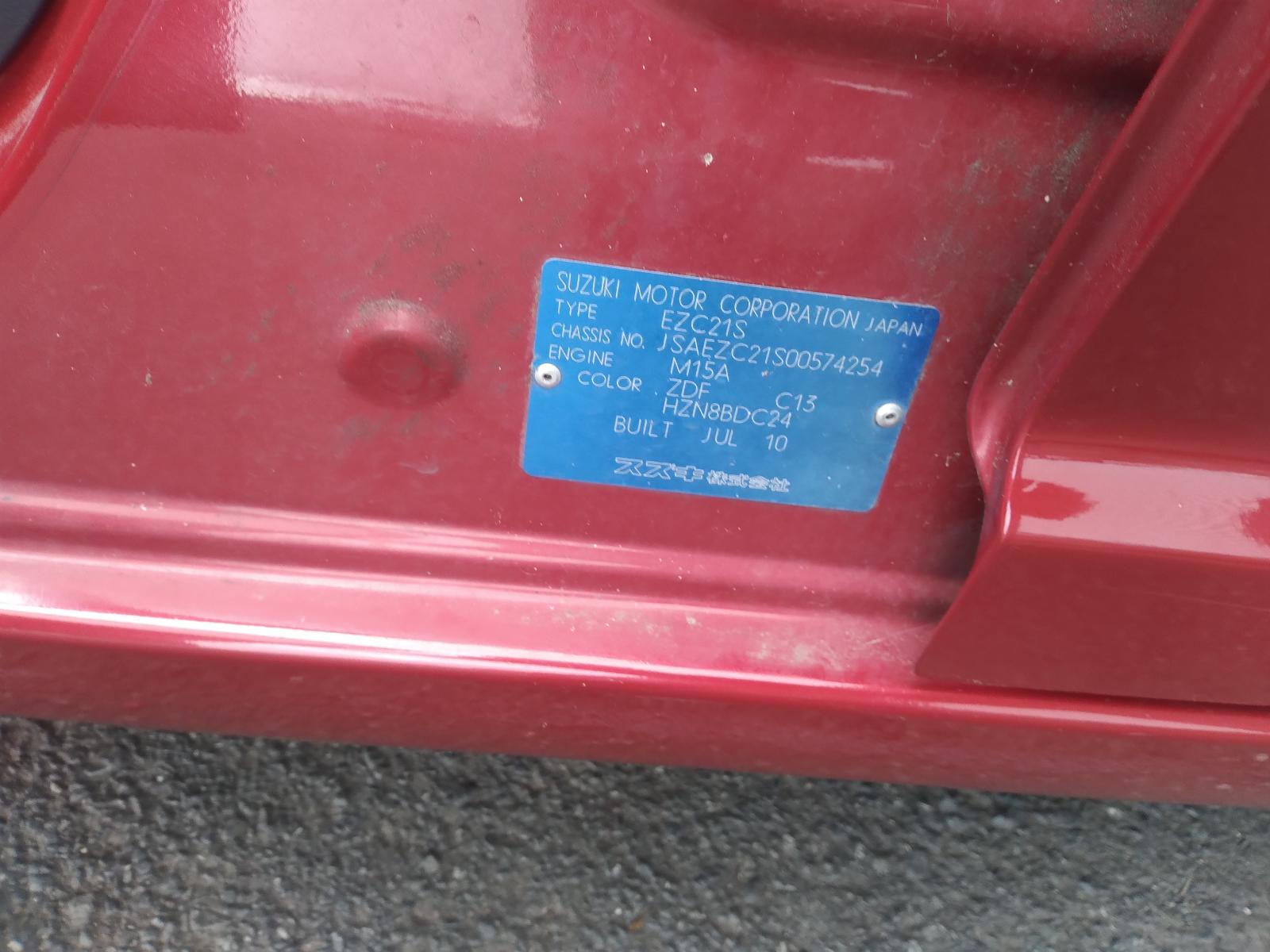 2010 SUZUKI SWIFT Airbag Module/Sensor Contact us for Photo