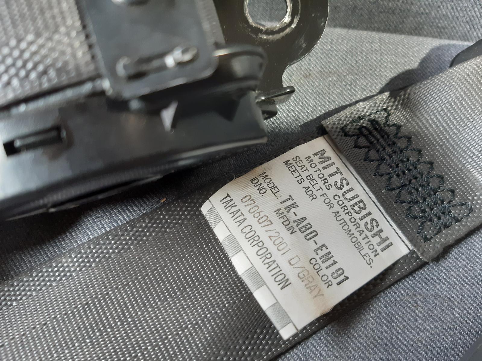 1995 MITSUBISHI LANCER Seatbelt/Stalk Contact us for Photo