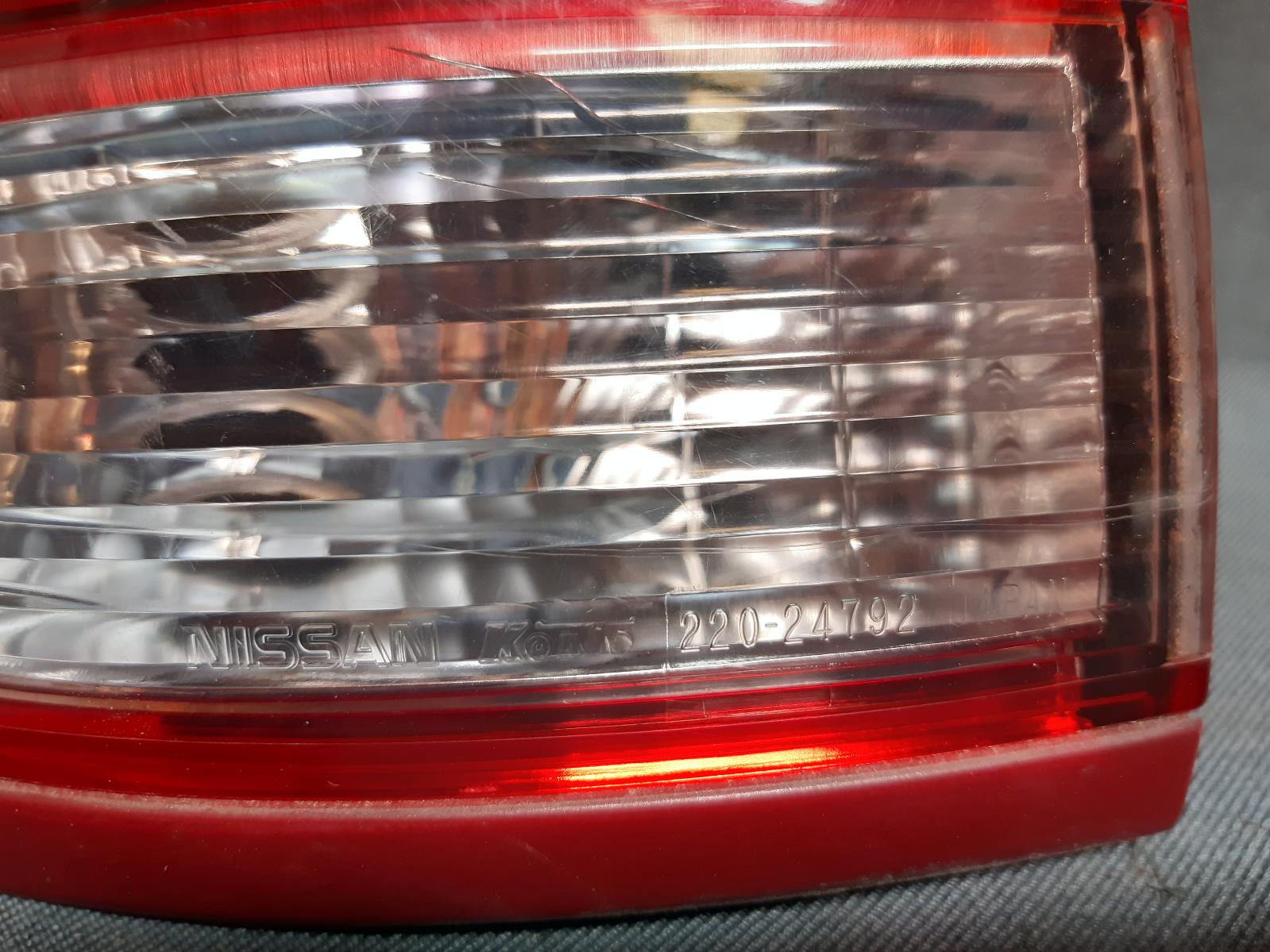 1998 NISSAN AVENIR (NZ ONLY) Left Taillight Contact us for Photo