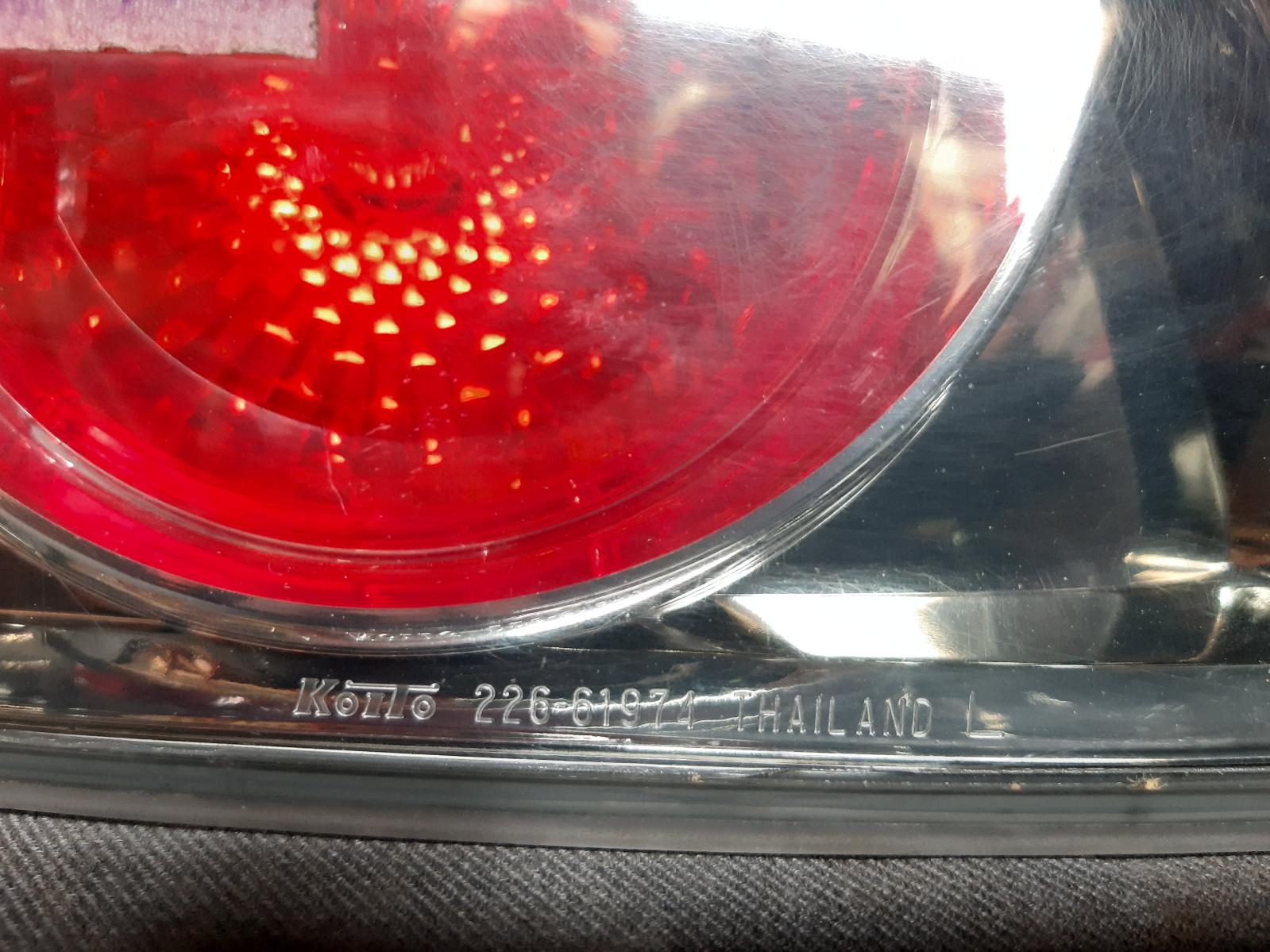 2004 MAZDA 6 Rear Garnish Contact us for Photo