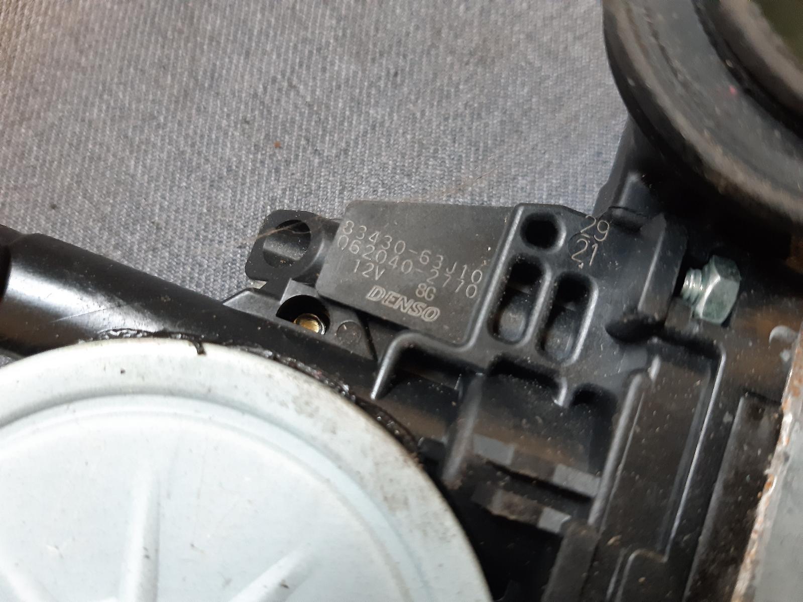 2005 SUZUKI SWIFT Right Front Window Reg/Motor Contact us for Photo