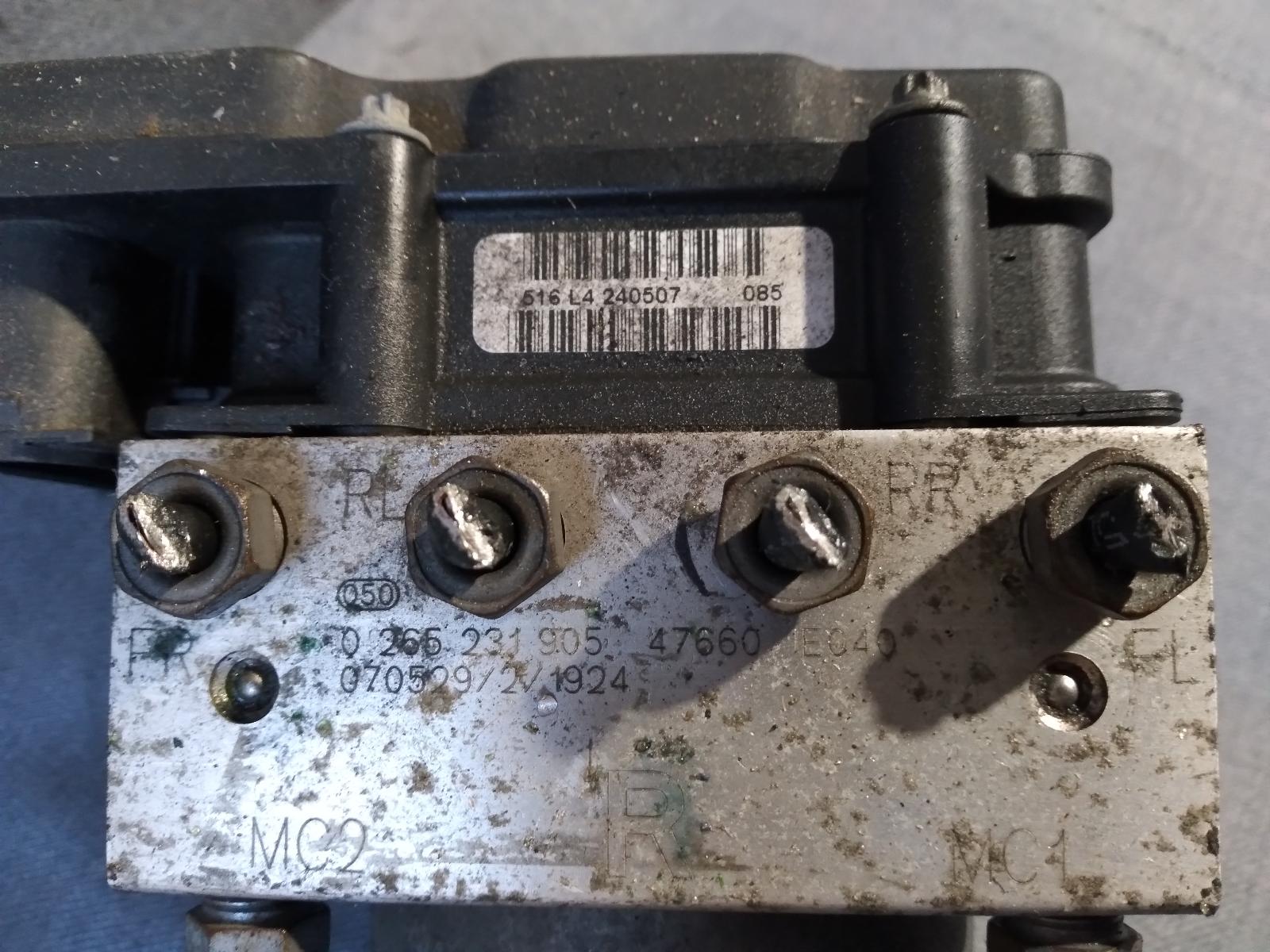 2007 NISSAN DUALIS Abs Pump/Modulator Contact us for Photo