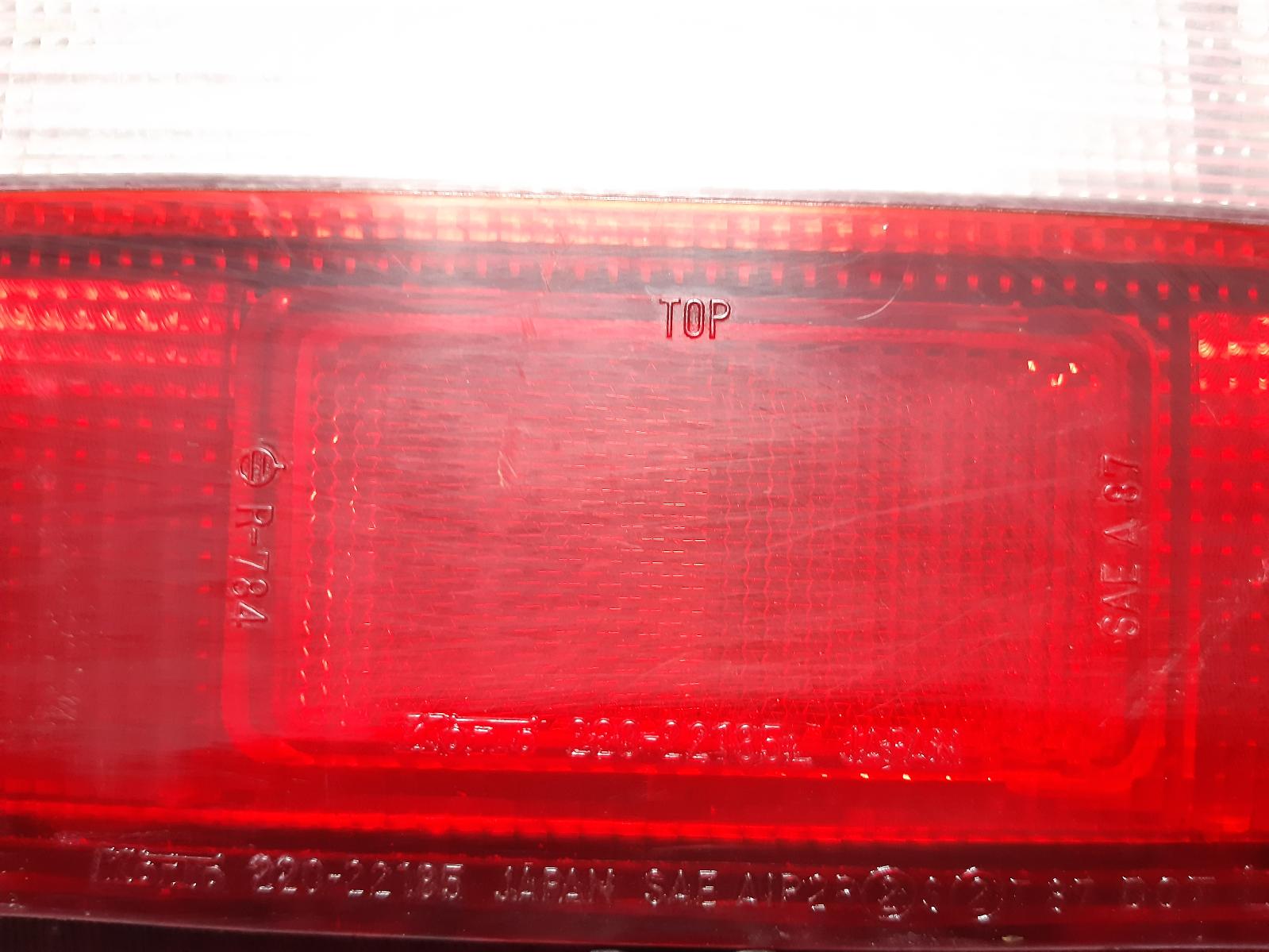 1991 HONDA INTEGRA Left Taillight Contact us for Photo