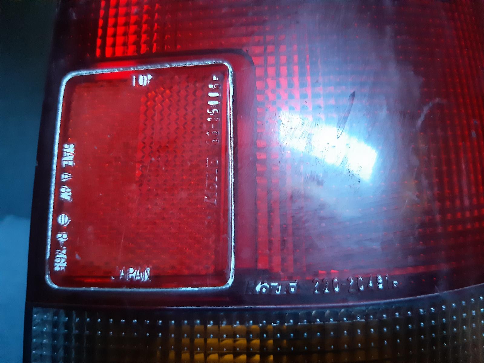 1991 SUBARU LIBERTY Right Taillight Contact us for Photo
