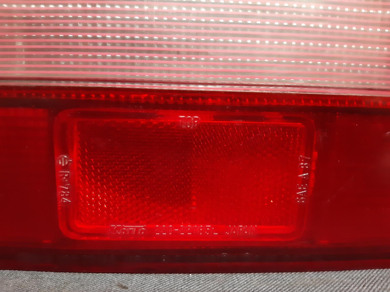 1991 HONDA INTEGRA Left Taillight Contact us for Photo