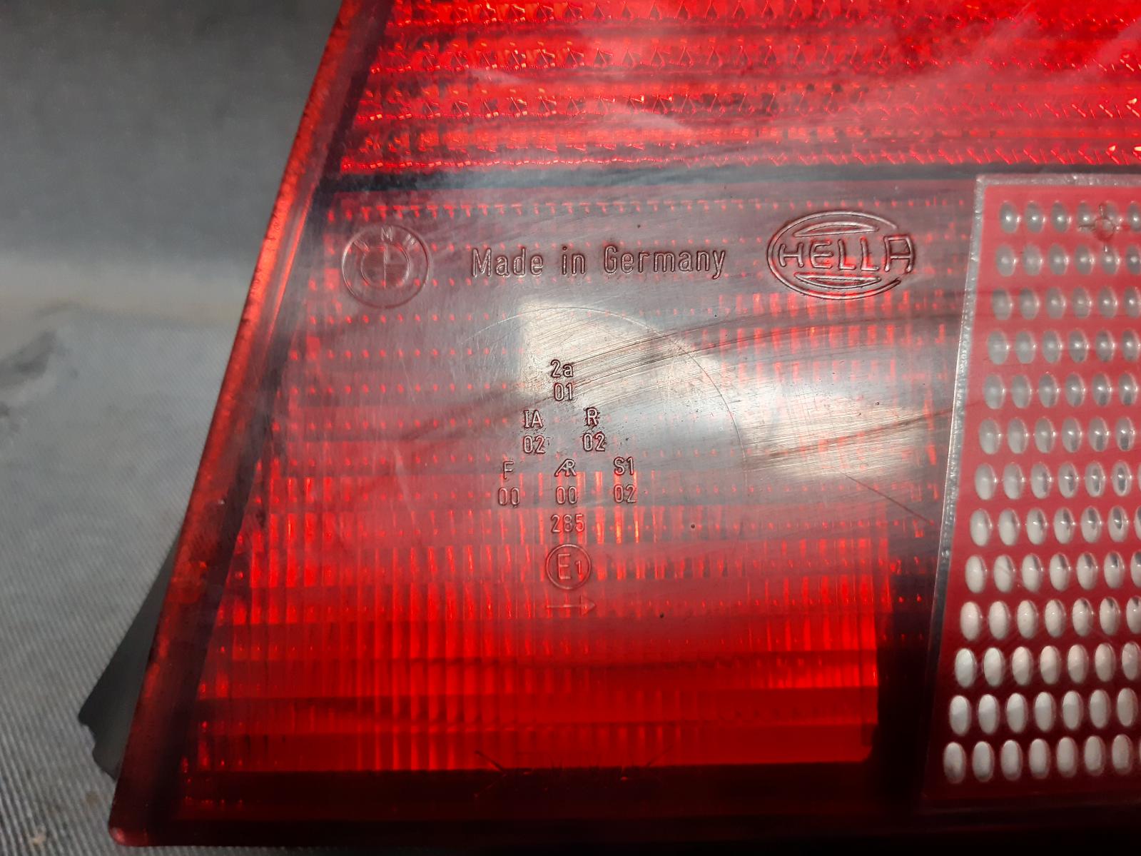 1998 BMW 5 SERIES Right Taillight Contact us for Photo