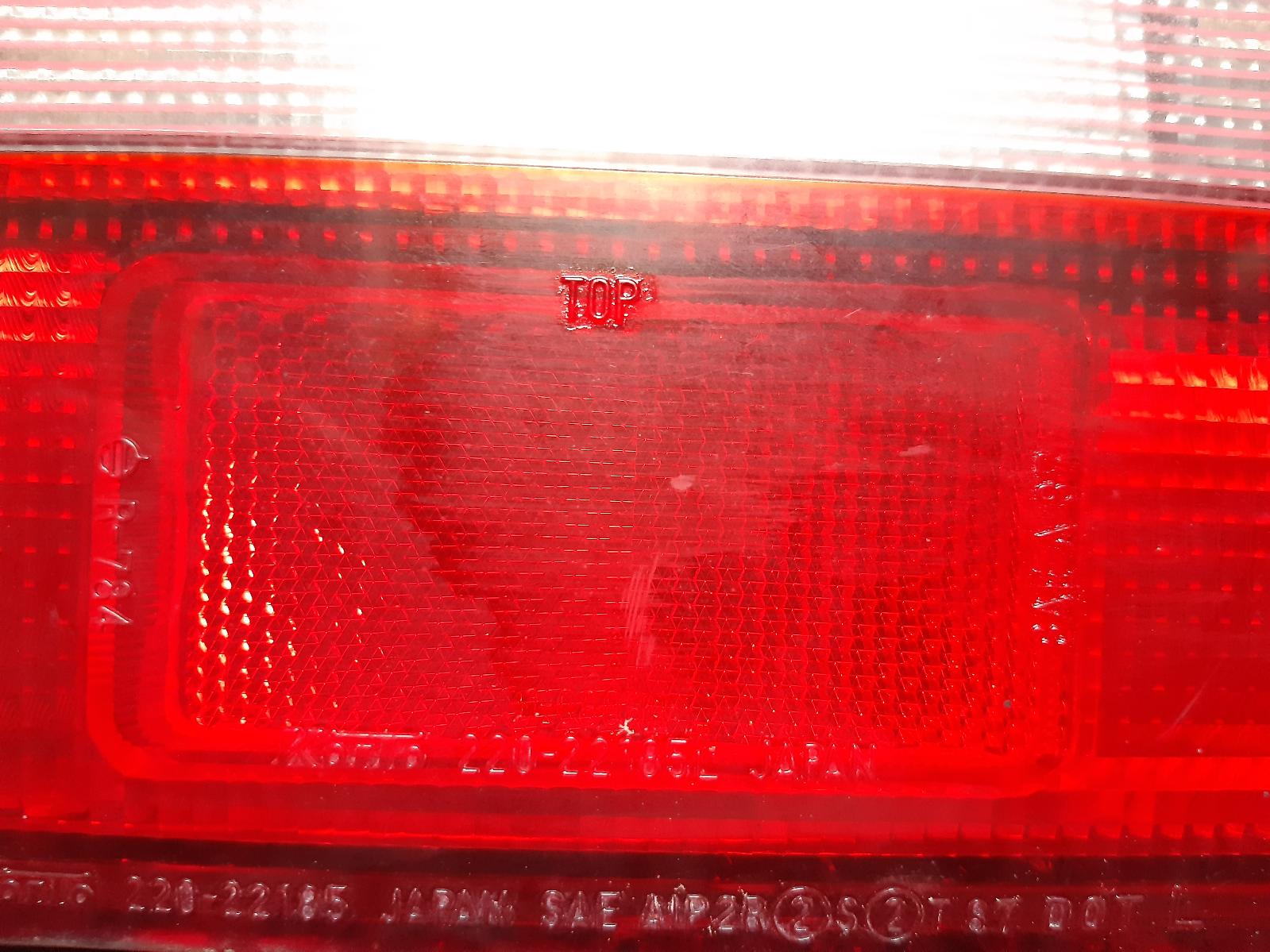 1991 HONDA INTEGRA Left Taillight Contact us for Photo