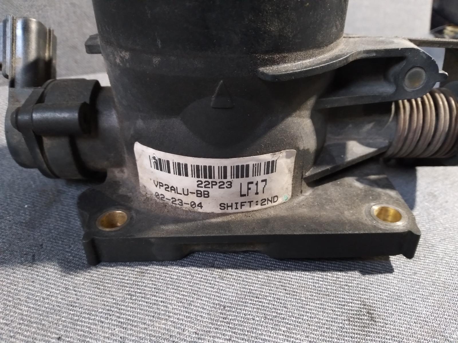 2004 MAZDA MPV Throttle Body Contact us for Photo
