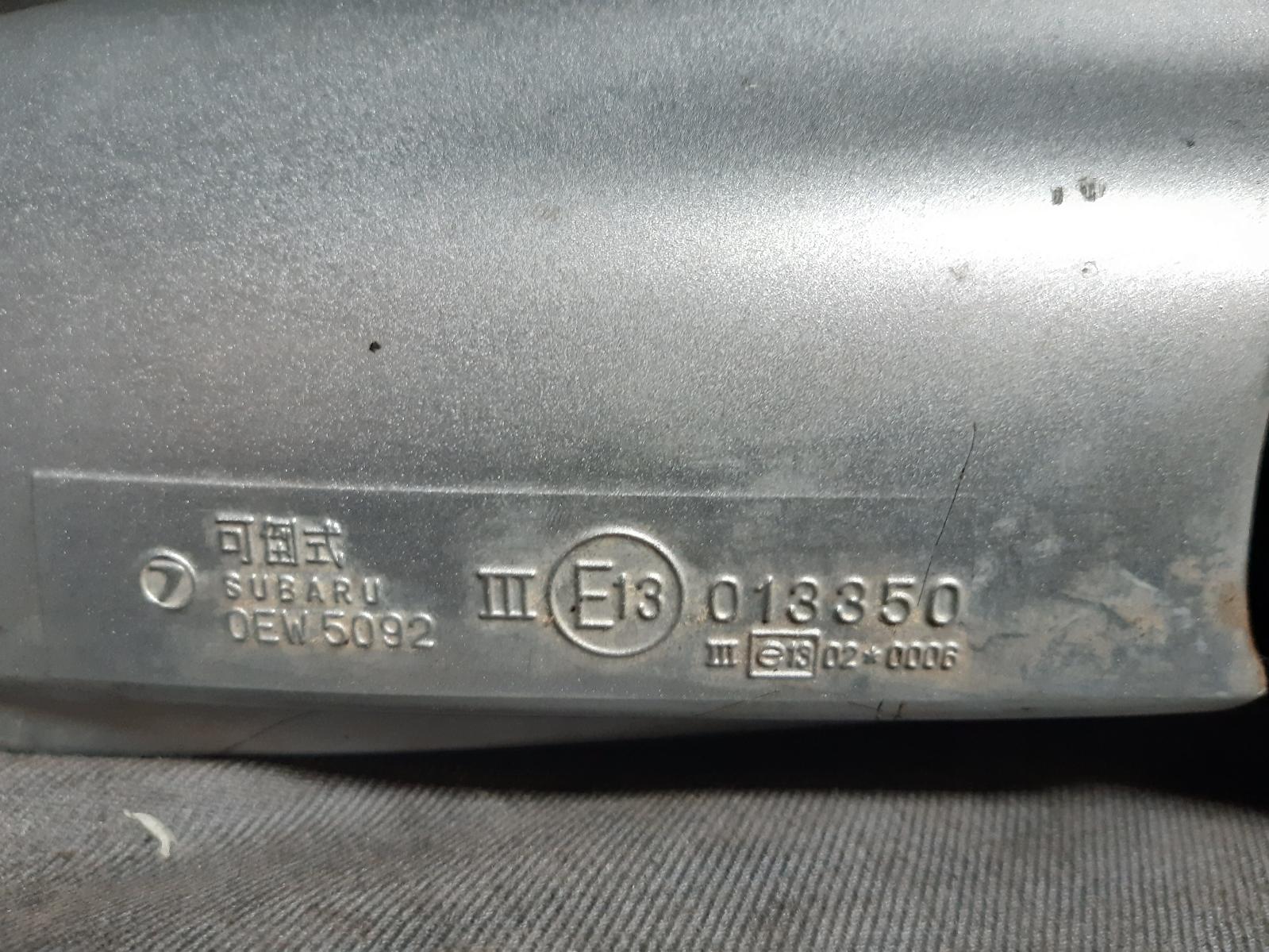1999 SUBARU LIBERTY Right Door Mirror Contact us for Photo