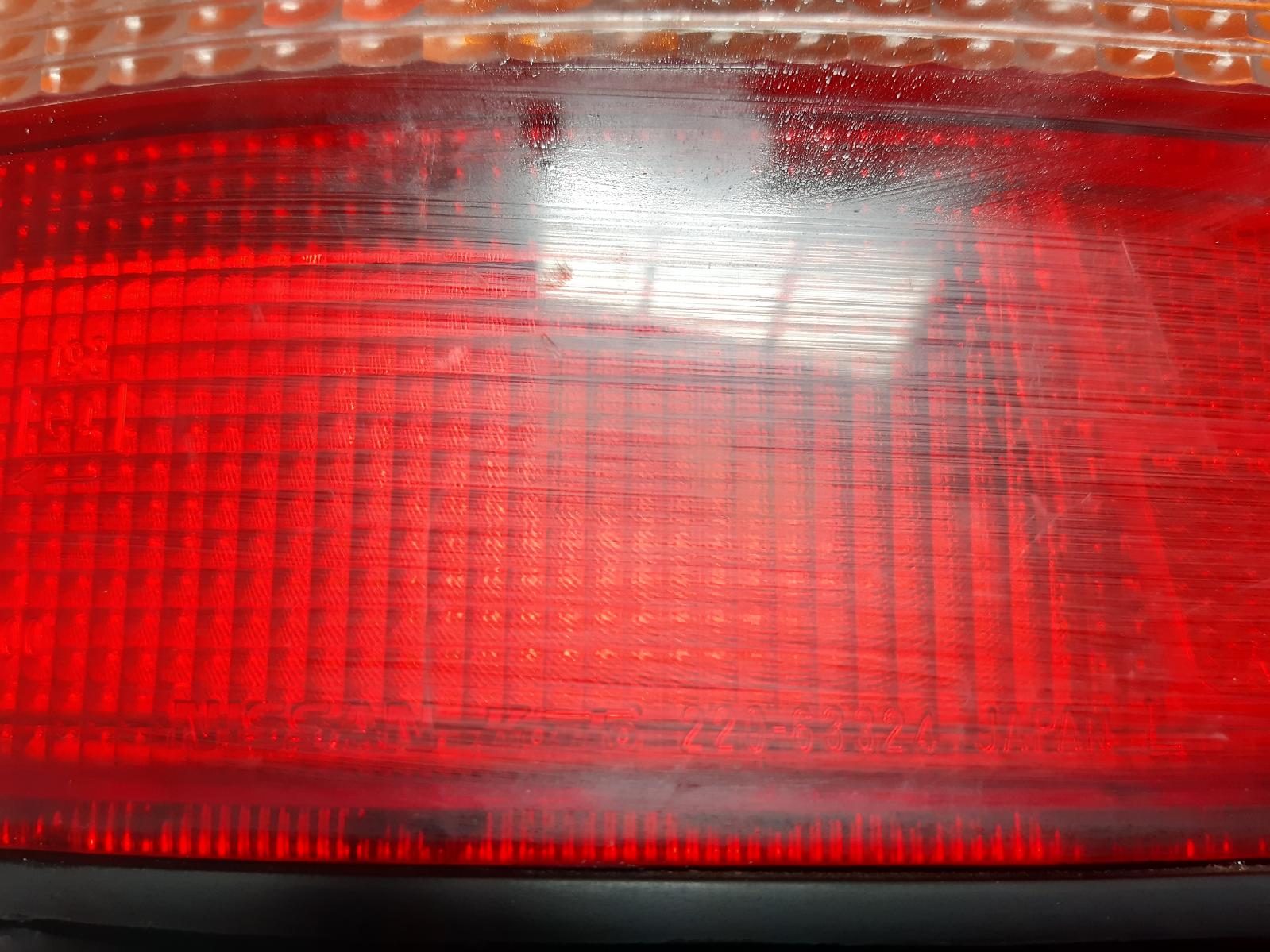 1993 NISSAN PULSAR Left Taillight Contact us for Photo