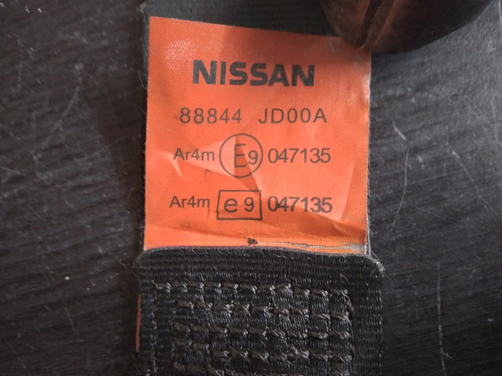 2007 NISSAN DUALIS Seatbelt/Stalk Contact us for Photo