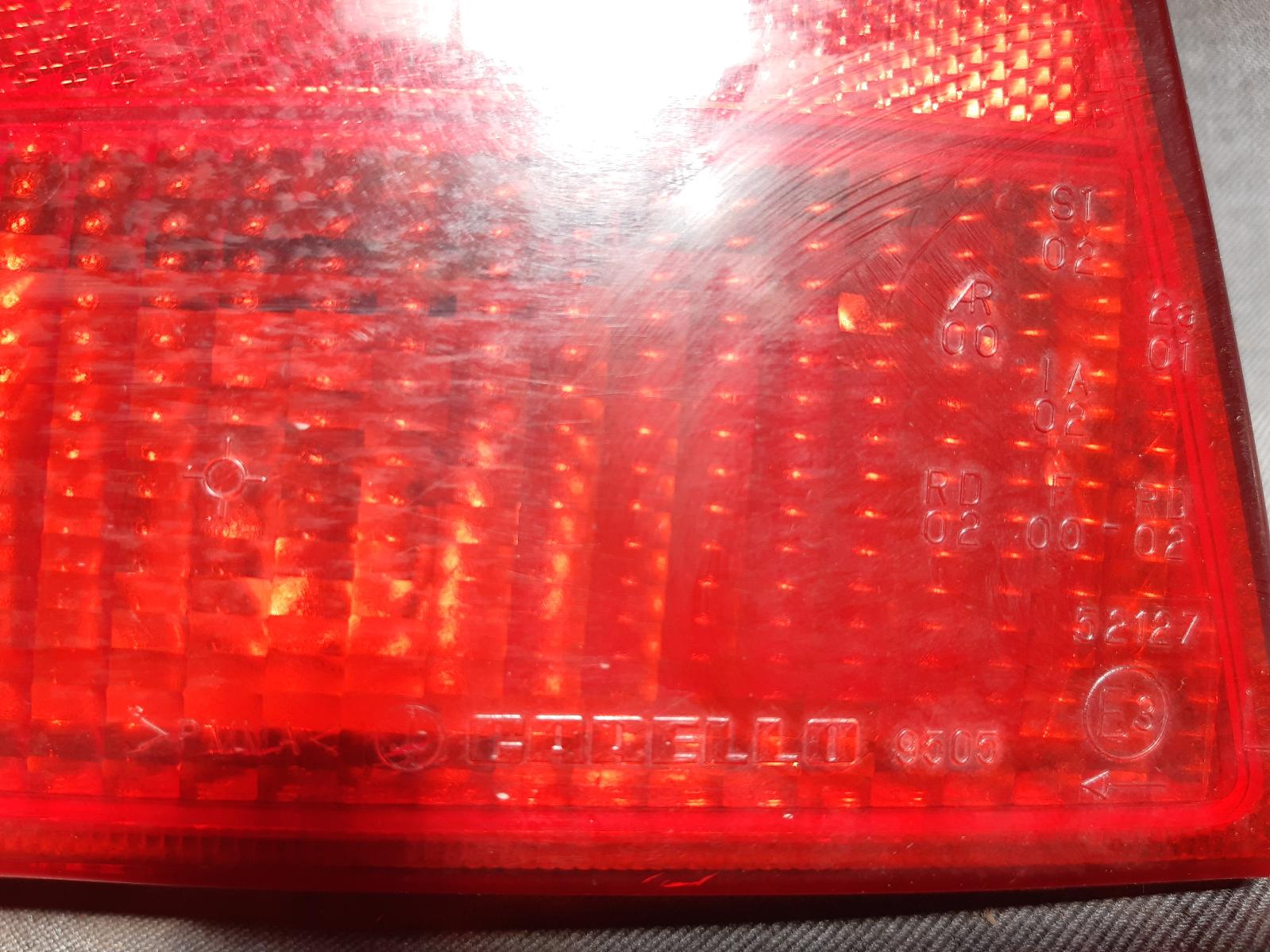 1997 HOLDEN VECTRA Left Taillight Contact us for Photo