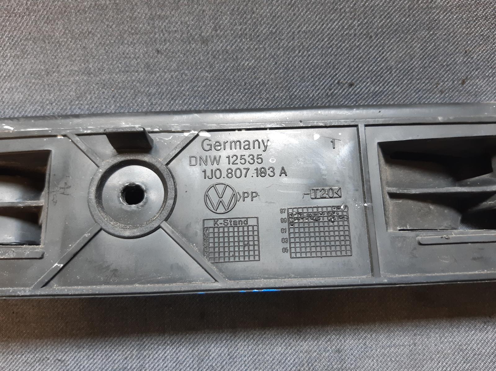2000 VOLKSWAGEN GOLF F/Bar Reinforc/Brack Contact us for Photo