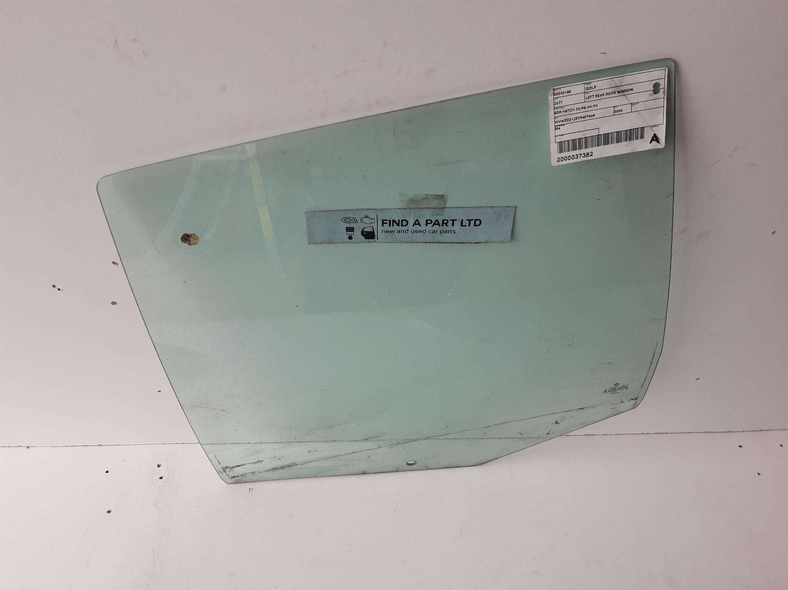 2000 VOLKSWAGEN GOLF Left Rear Door Window Contact us for Photo