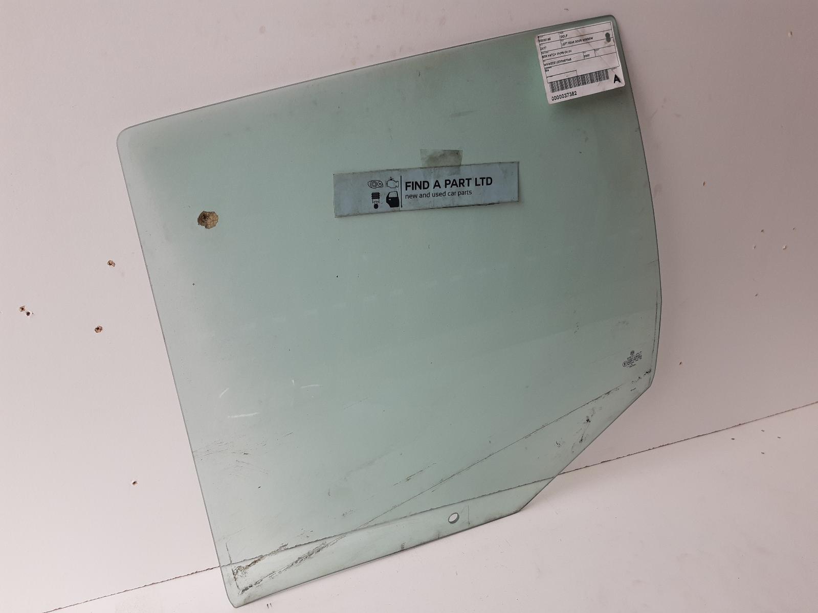 2000 VOLKSWAGEN GOLF Left Rear Door Window Contact us for Photo