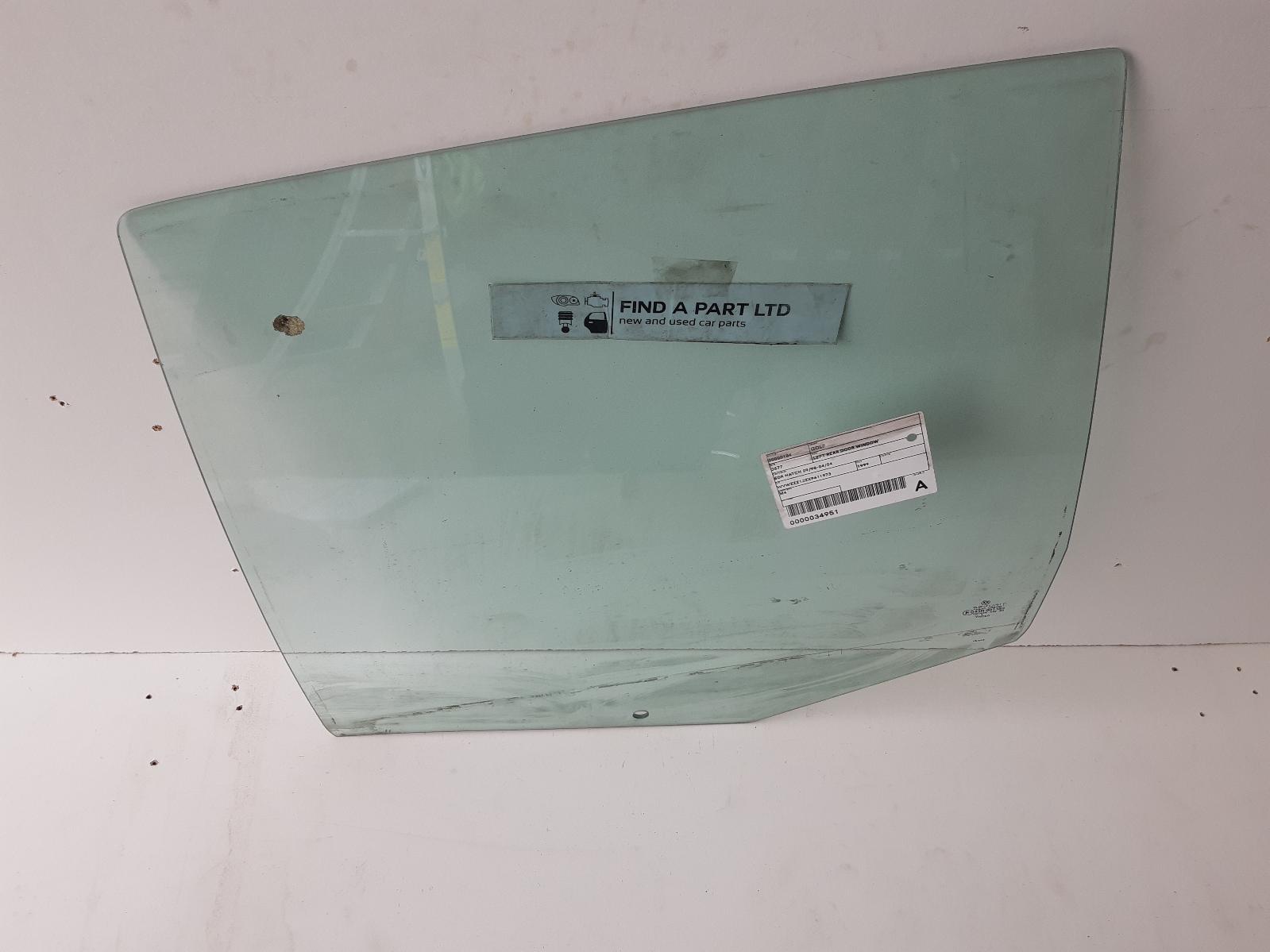 1999 VOLKSWAGEN GOLF Left Rear Door Window Contact us for Photo