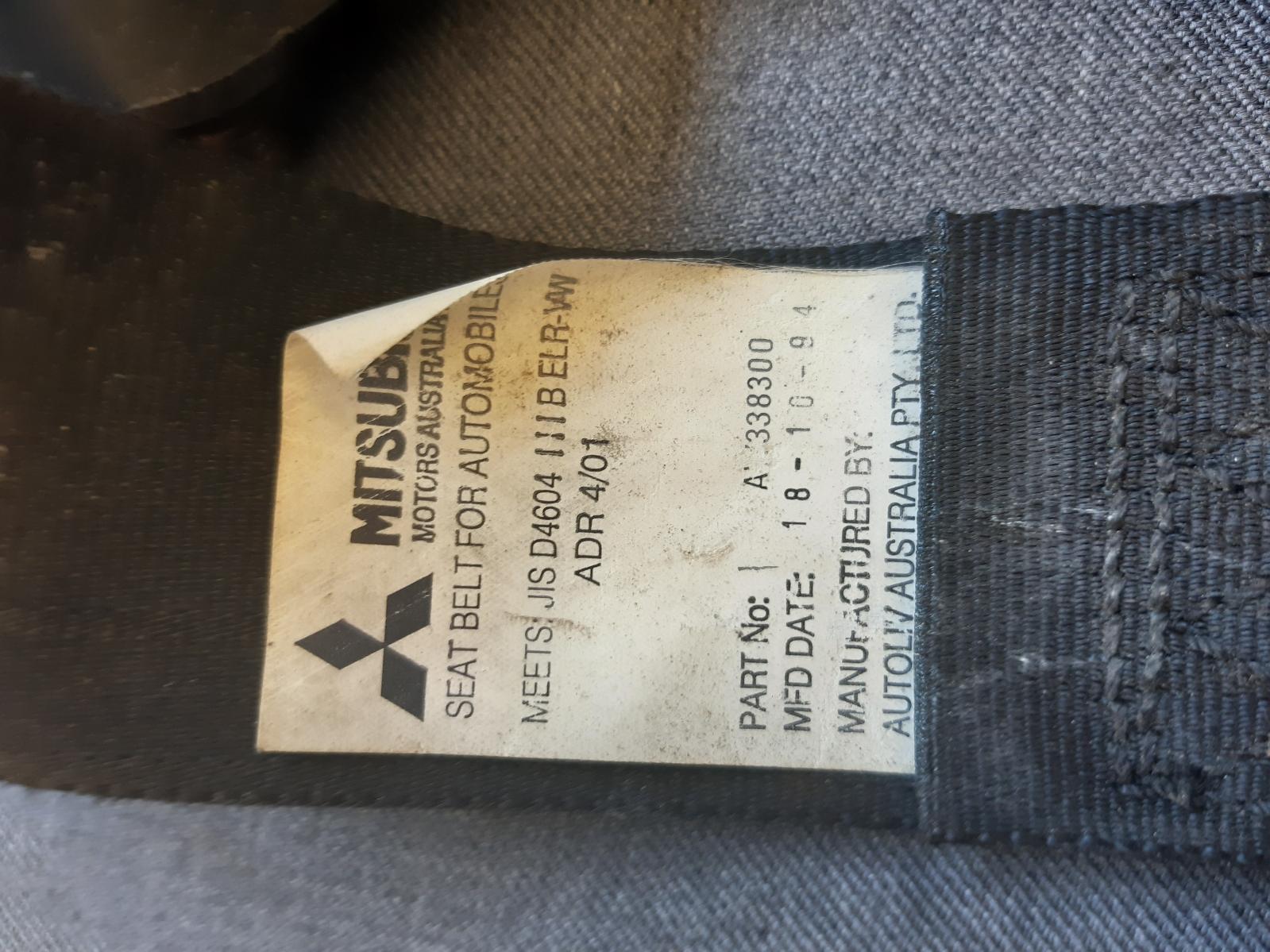 1995 MITSUBISHI MAGNA Seatbelt/Stalk Contact us for Photo