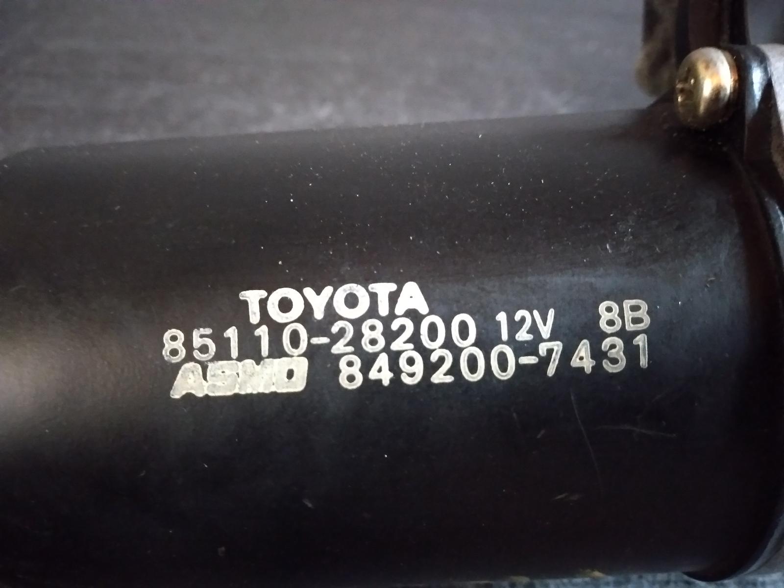 2000 TOYOTA ESTIMA Wiper Motor Contact us for Photo