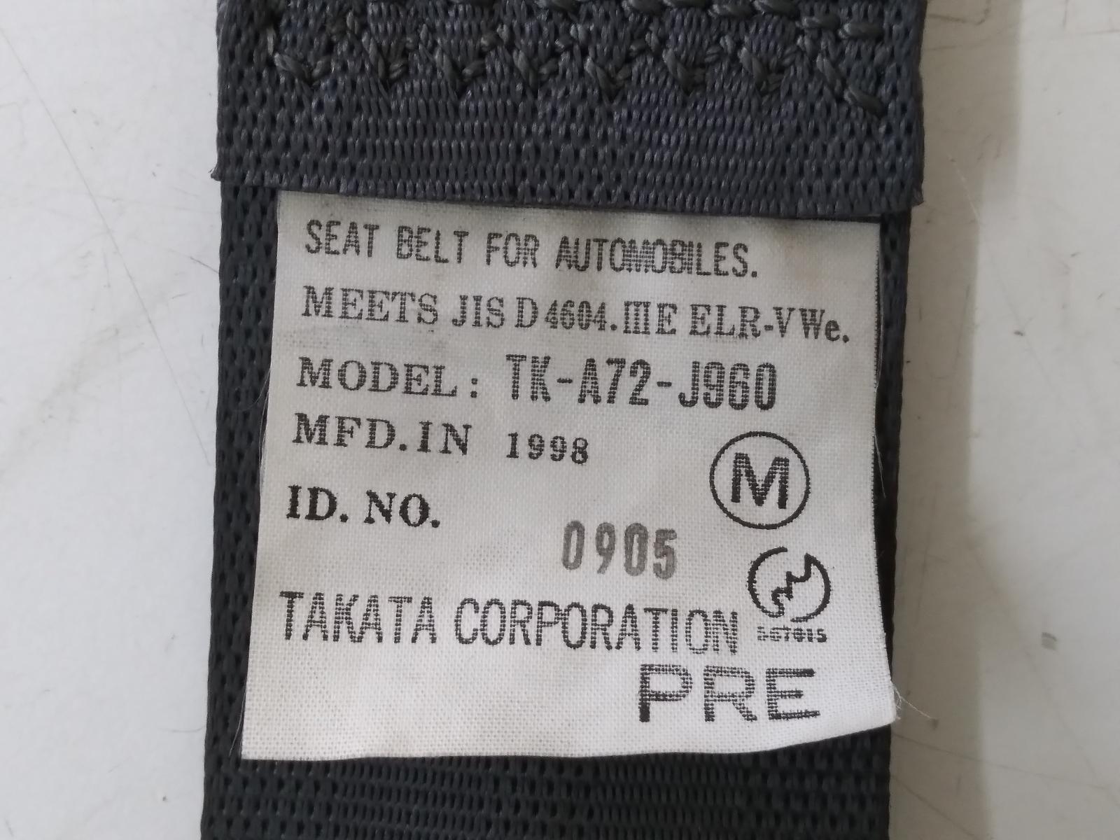 2000 HONDA ODYSSEY Seatbelt/Stalk Contact us for Photo