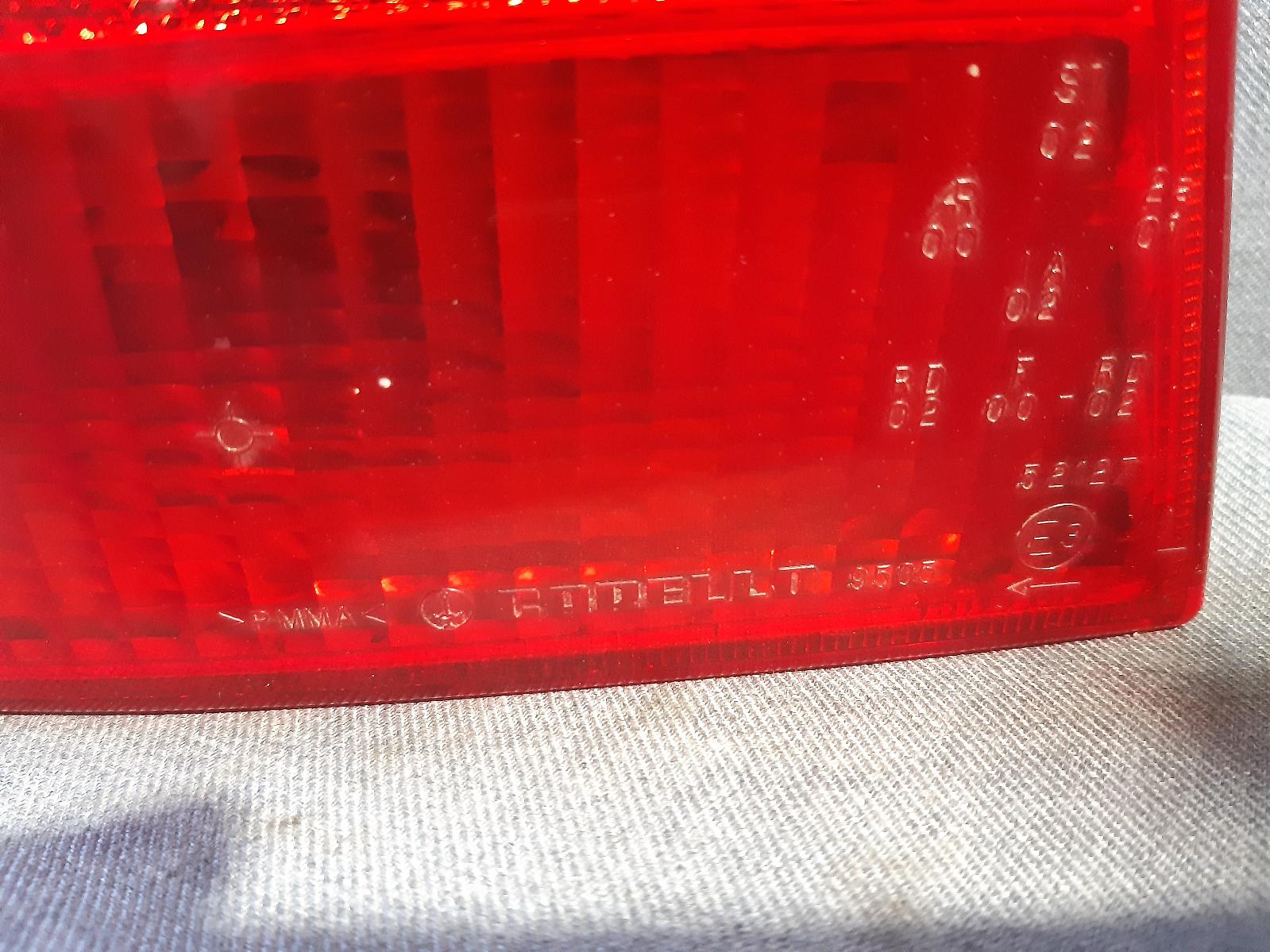 1997 HOLDEN VECTRA Left Taillight Contact us for Photo