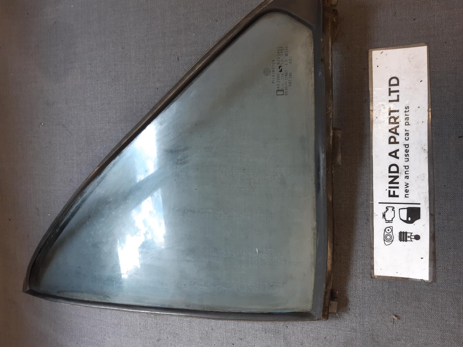 View Auto part Left Rear 1/4 Door Glass NISSAN BLUEBIRD 1990