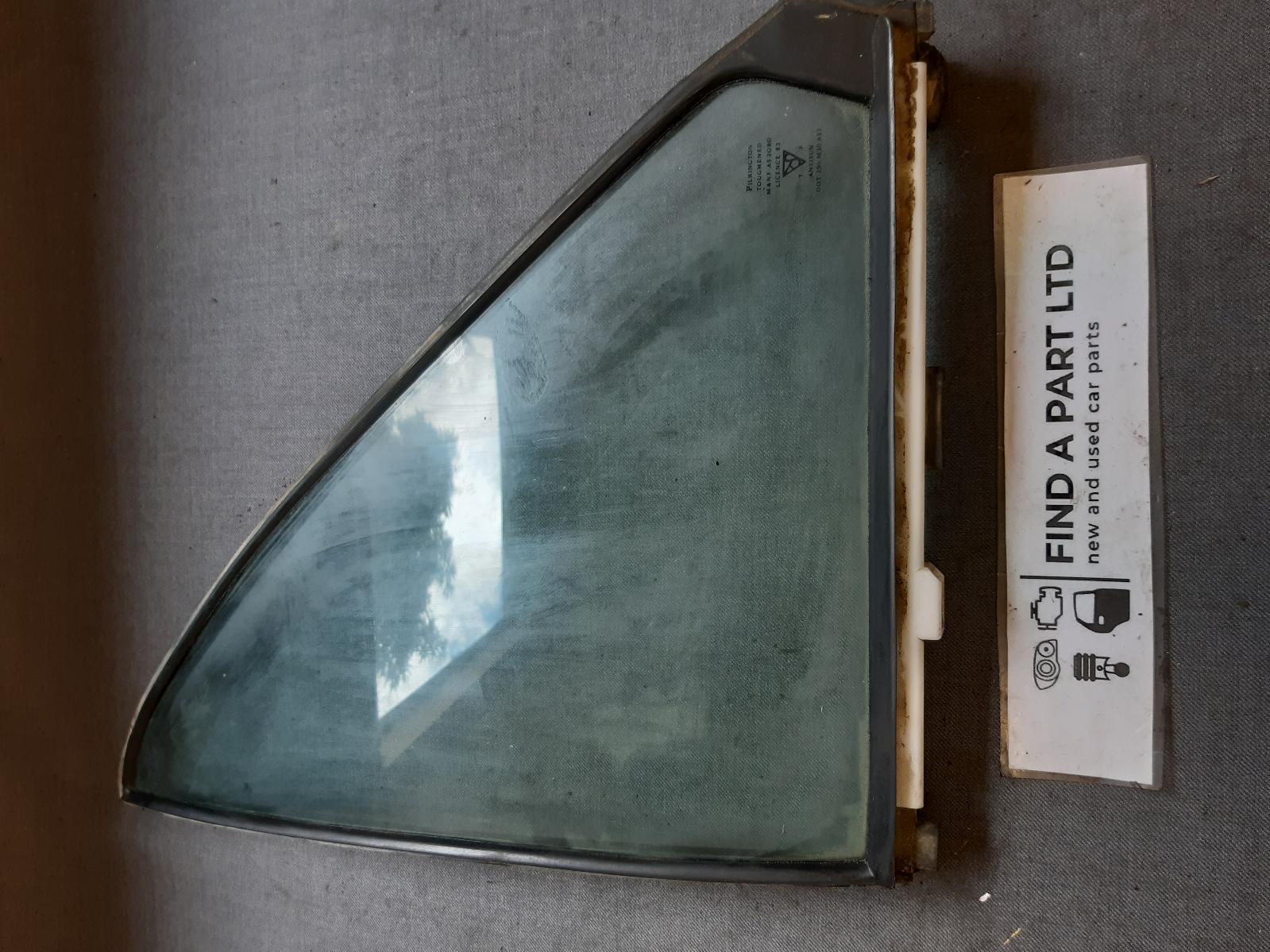 View Auto part Left Rear 1/4 Door Glass NISSAN BLUEBIRD 1990