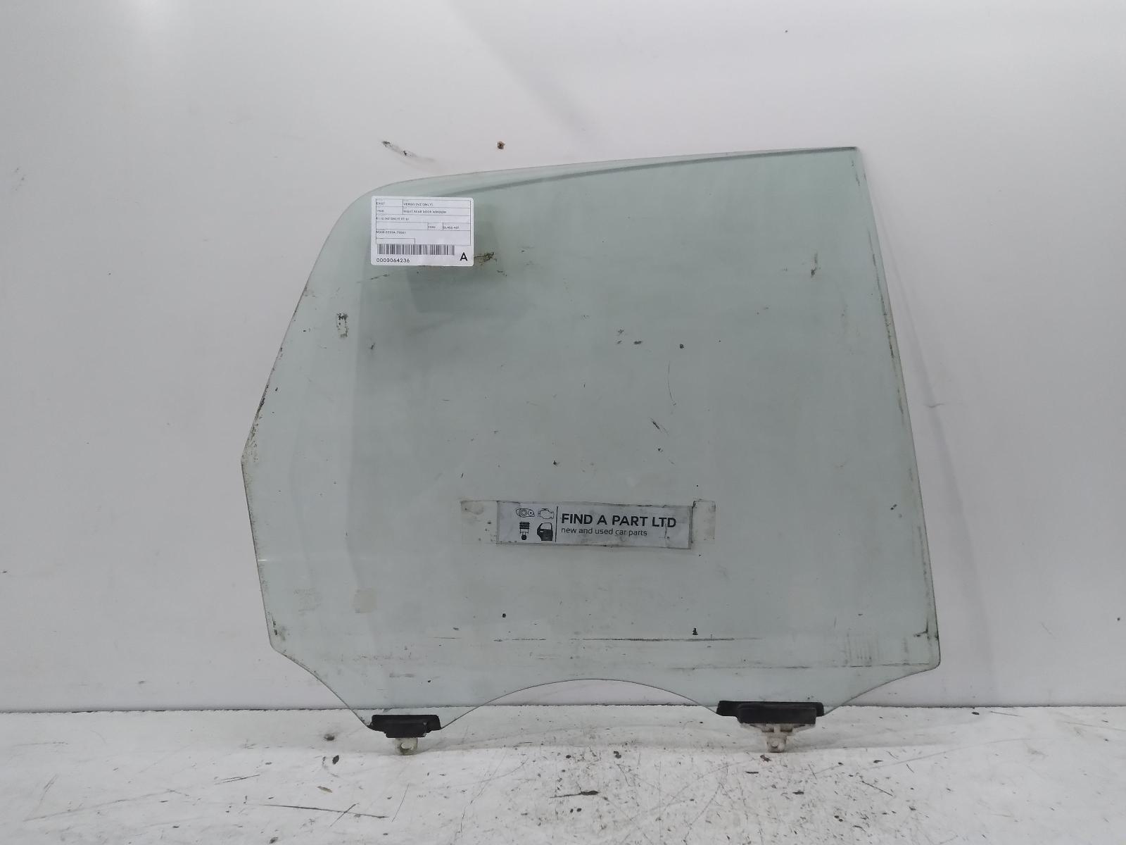 View Auto part Right Rear Door Window TOYOTA SPACIO NZ 1999