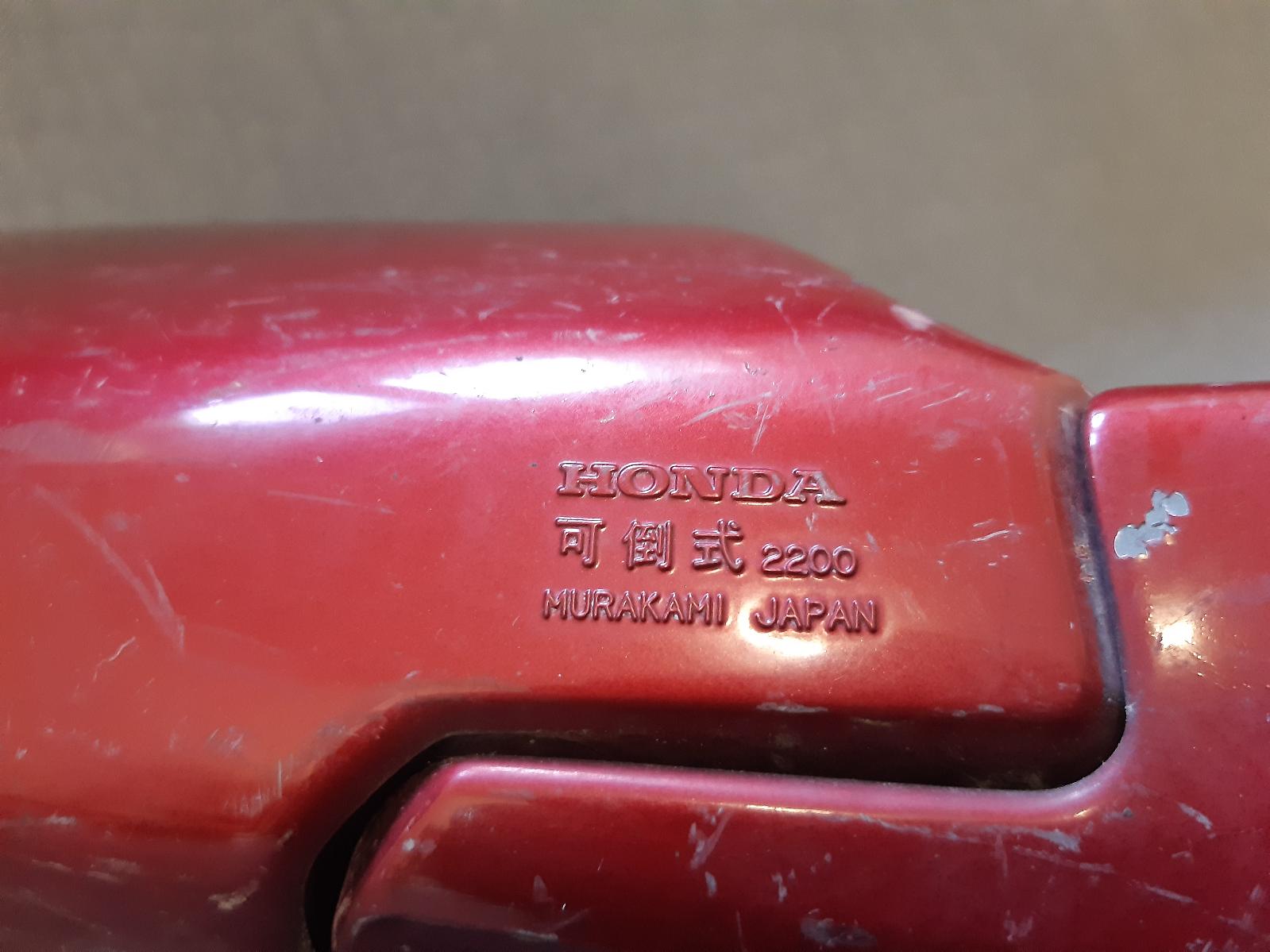 1990 HONDA LEGEND Right Door Mirror Contact us for Photo