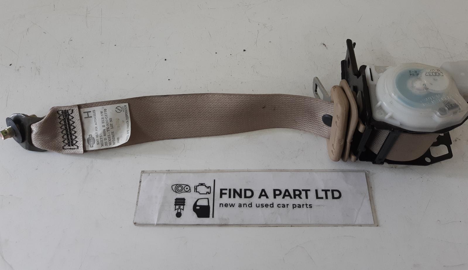 View Auto part Seatbelt/Stalk NISSAN SYLPHY 2000