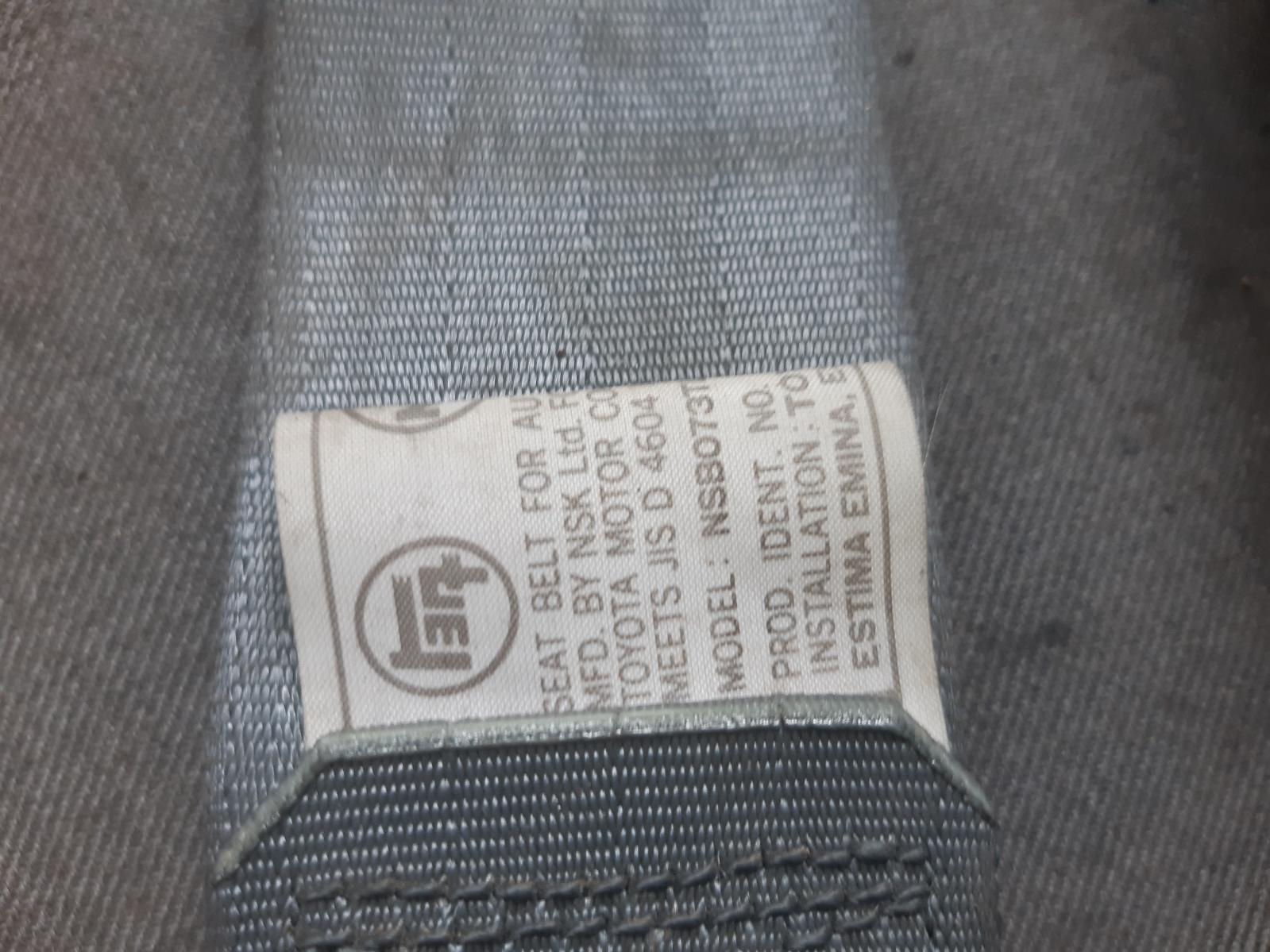 1997 TOYOTA ESTIMA Seatbelt/Stalk Contact us for Photo