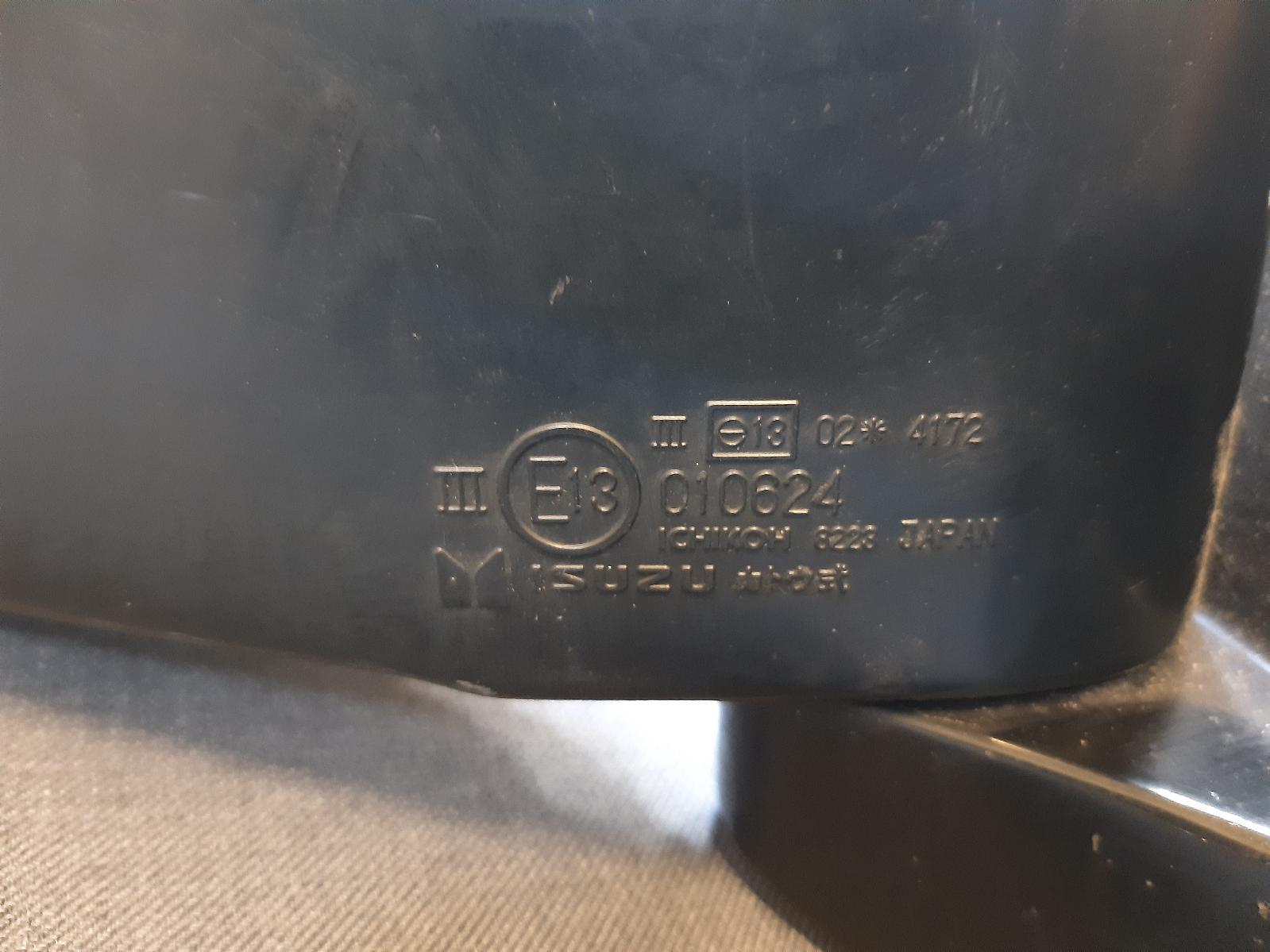 1997 HOLDEN JACKAROO Right Door Mirror Contact us for Photo