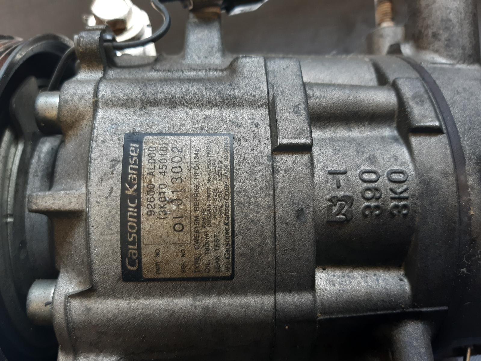 2002 NISSAN SKYLINE A/C Compressor Contact us for Photo
