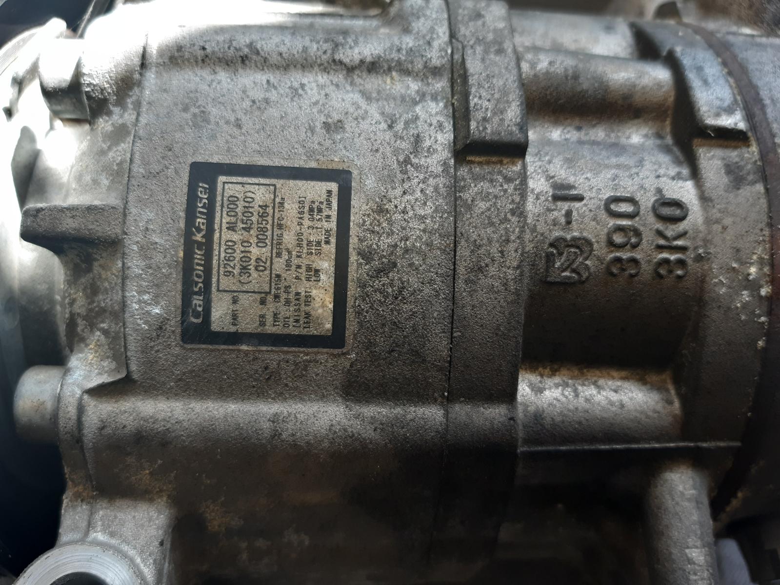 2002 NISSAN SKYLINE A/C Compressor Contact us for Photo